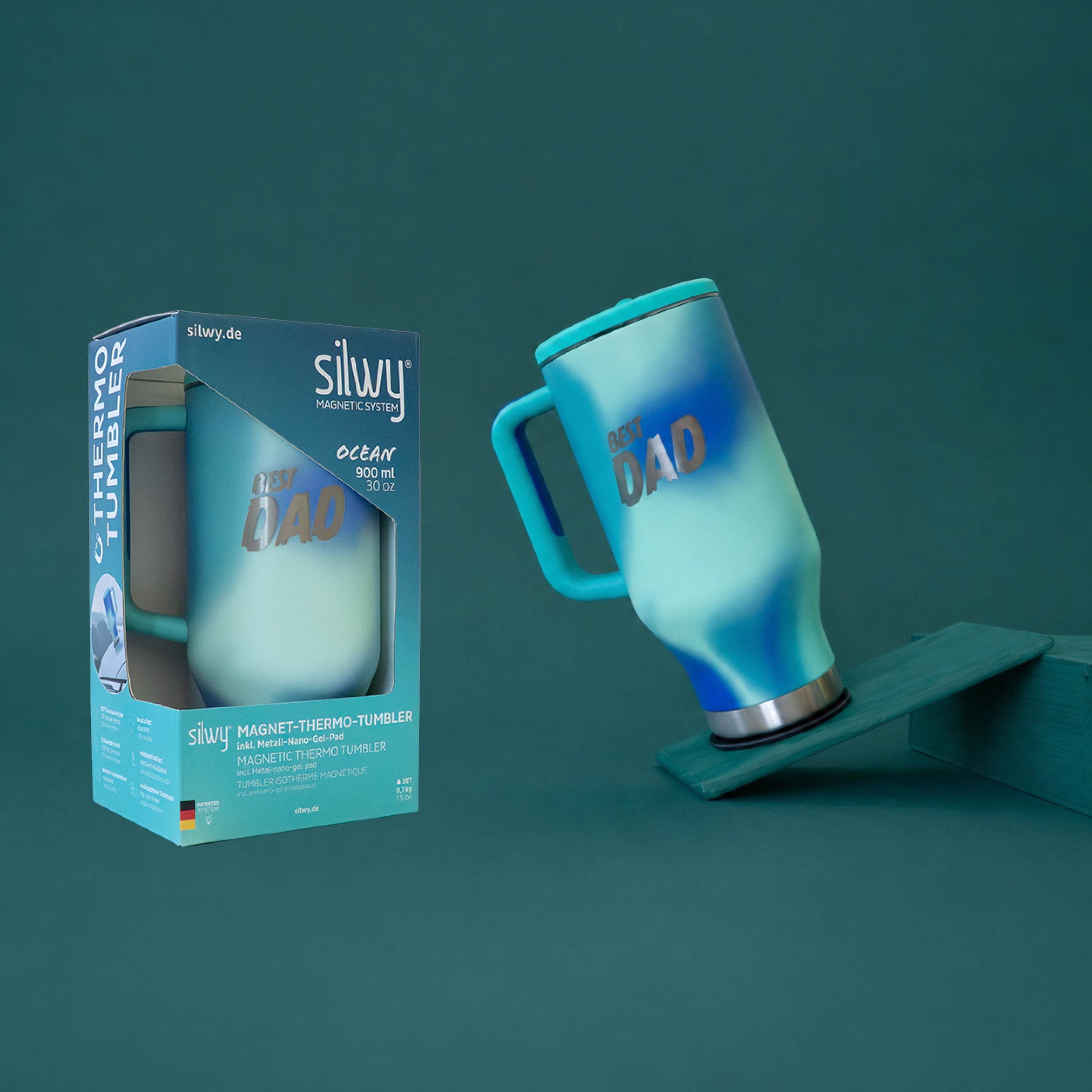 Magnet-Thermo-Tumbler OCEAN "BEST DAD"