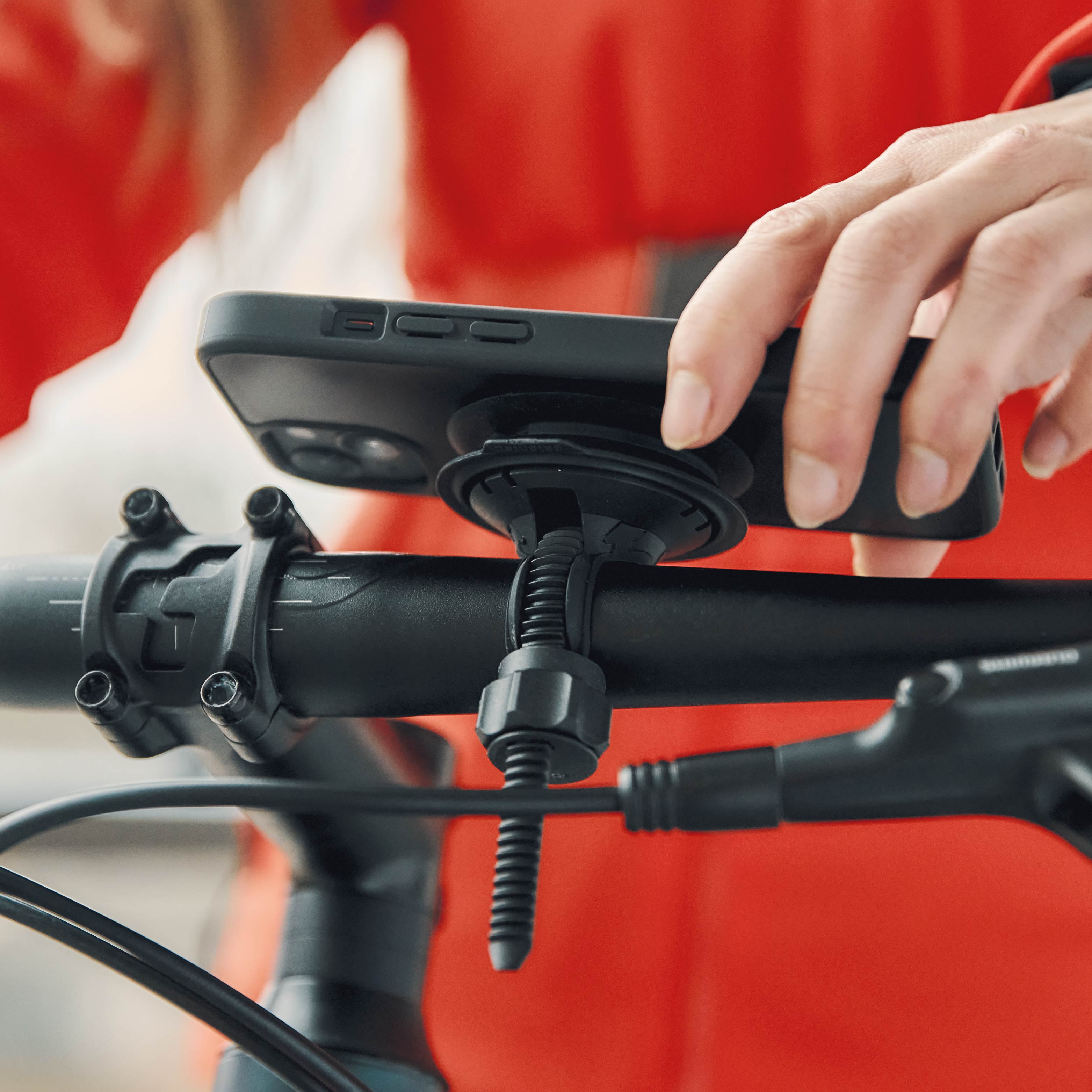 Magnet-VACUUM-Handyhalterung UNIVERSAL für Fahrräder