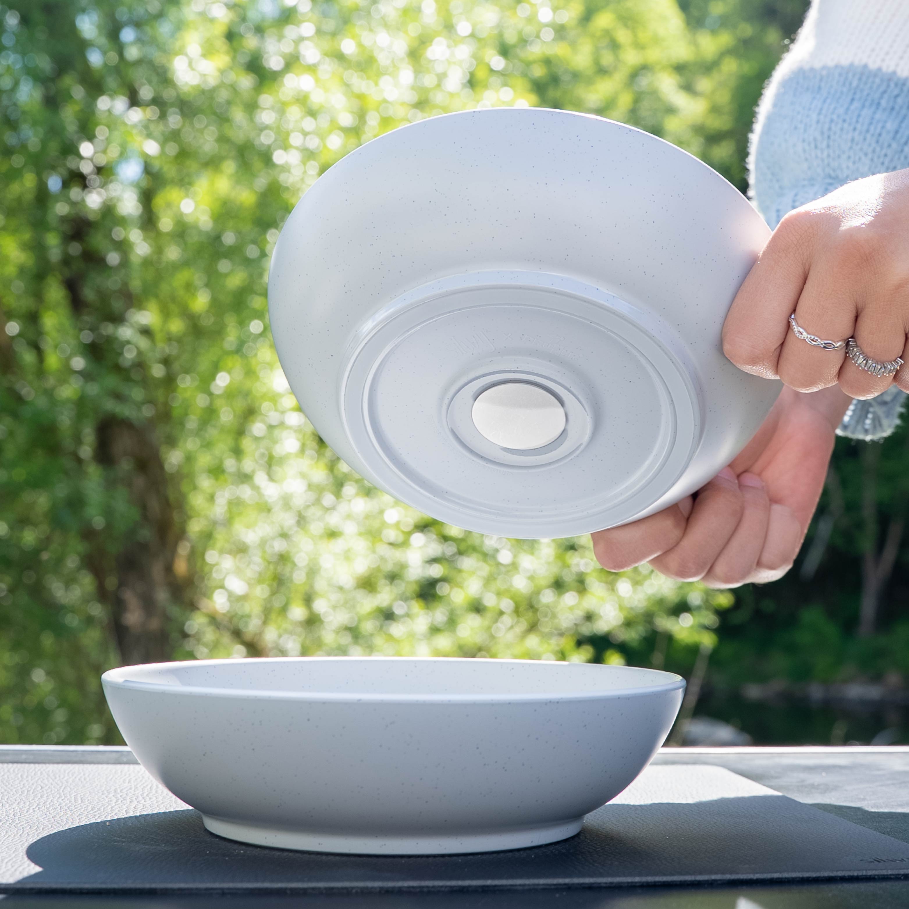 Kunststoff-Foodbowl White auf Matte