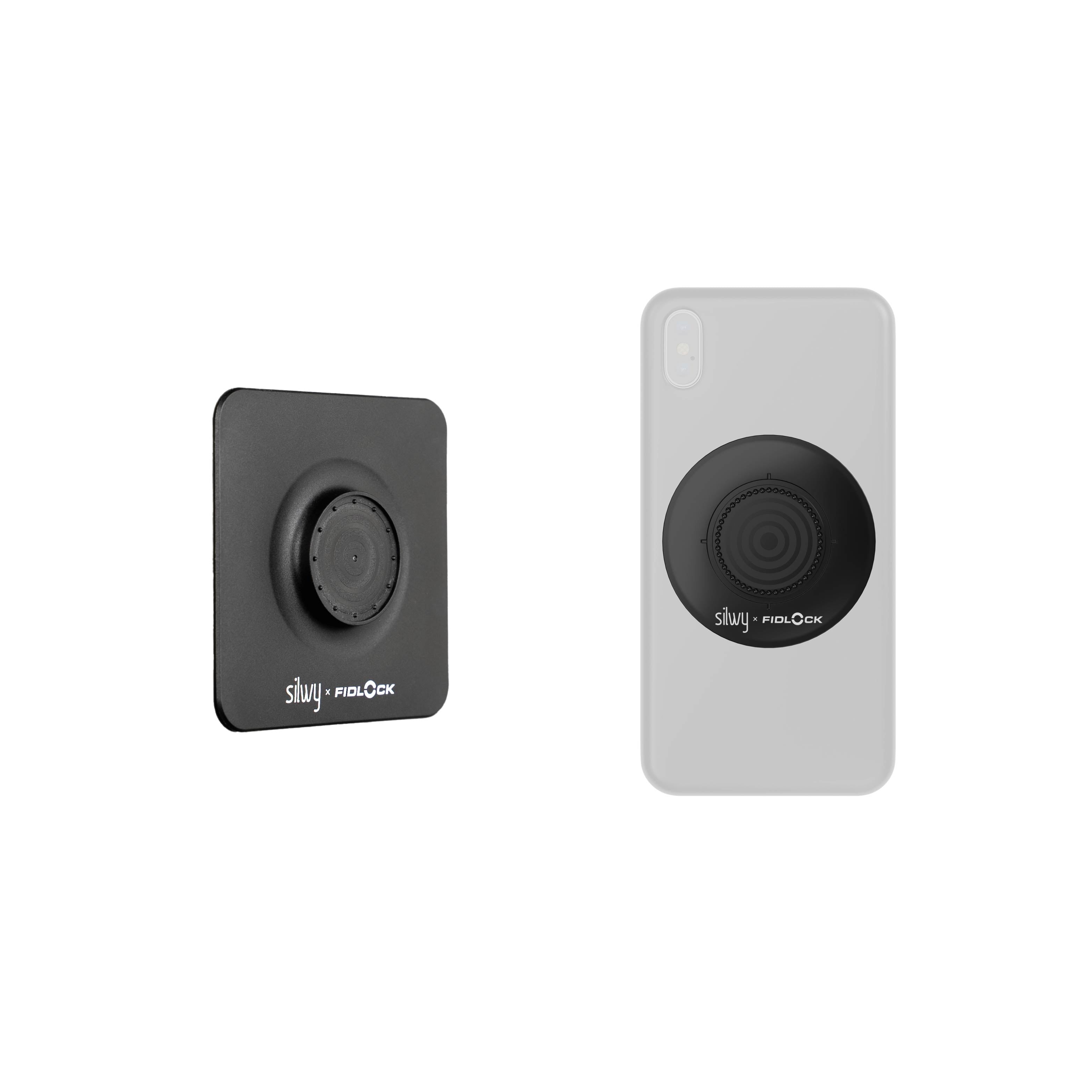 Magnet-VACUUM-Patch inkl. VACUUM x silwy® sticky base