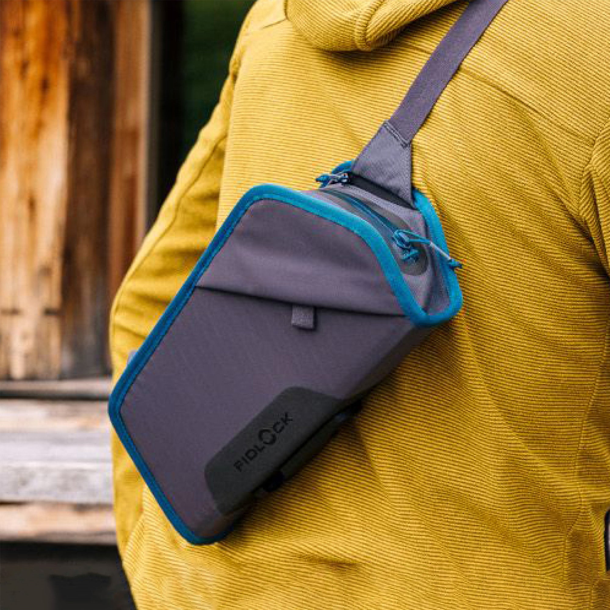 Magnet-Tasche FIDLOCK TWIST essential bag BLUE inkl. bike base