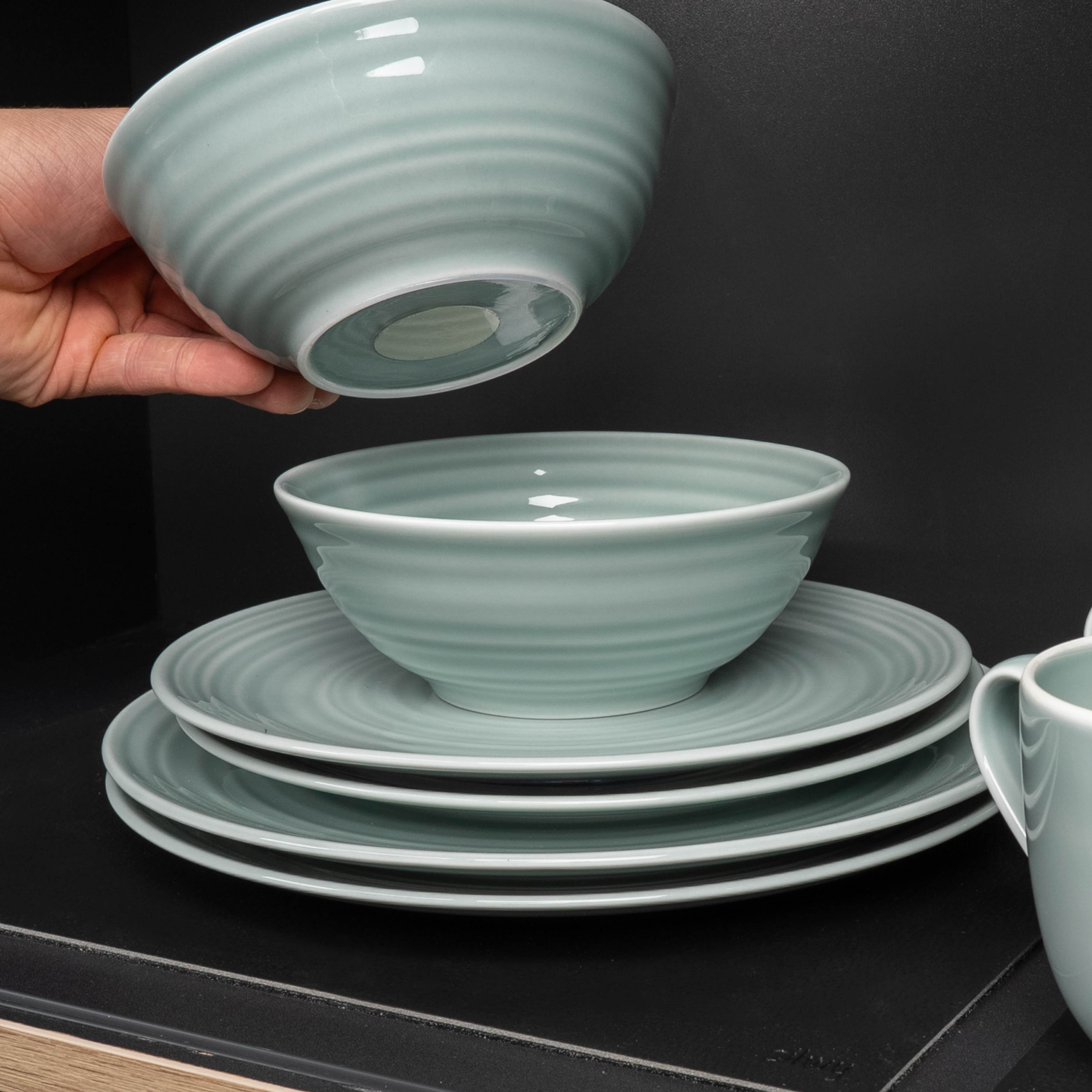 Magnet-Porzellan-Bowl-16cm cyan stapeln