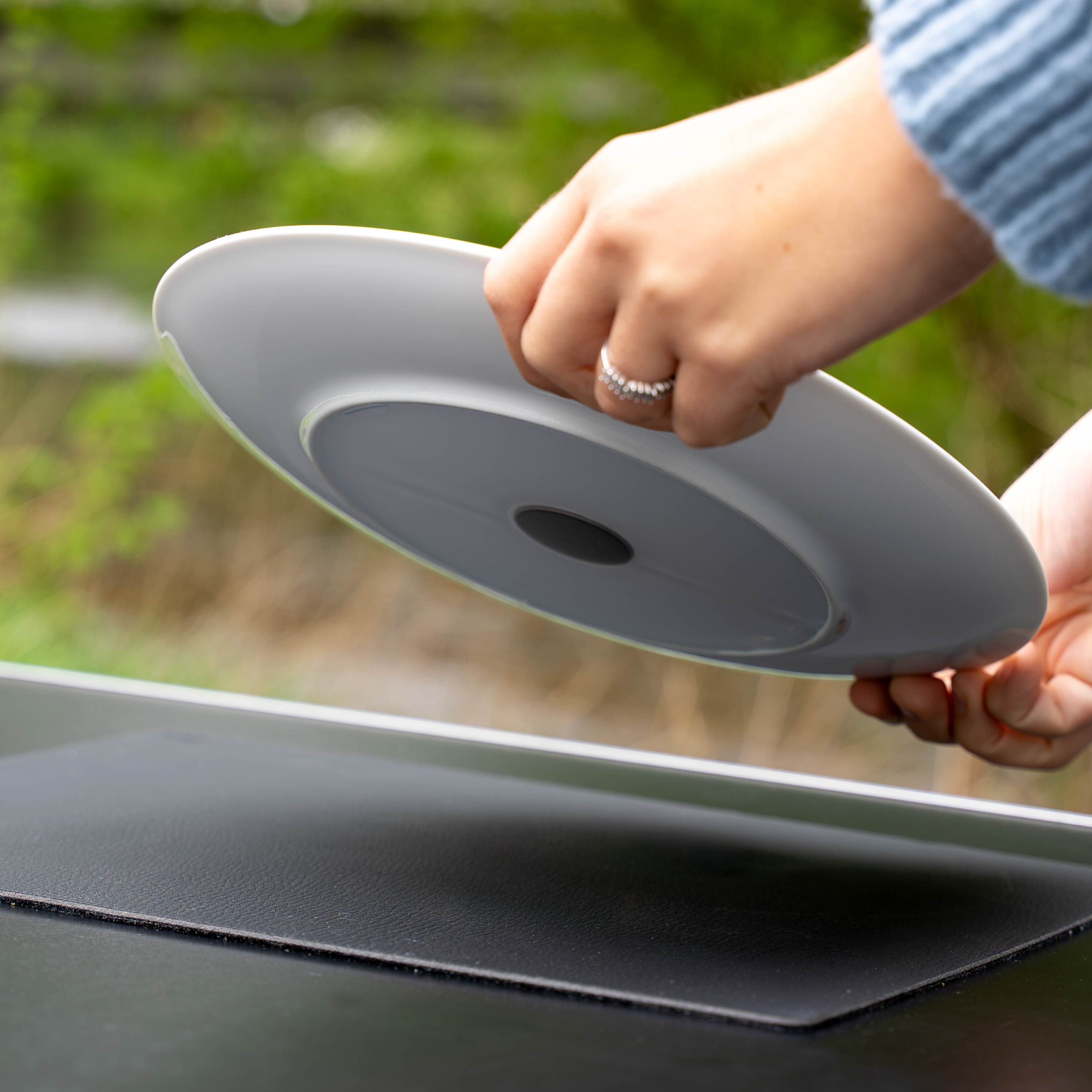 Magnet-Porzellan-Teller_26cm weiß abstellen