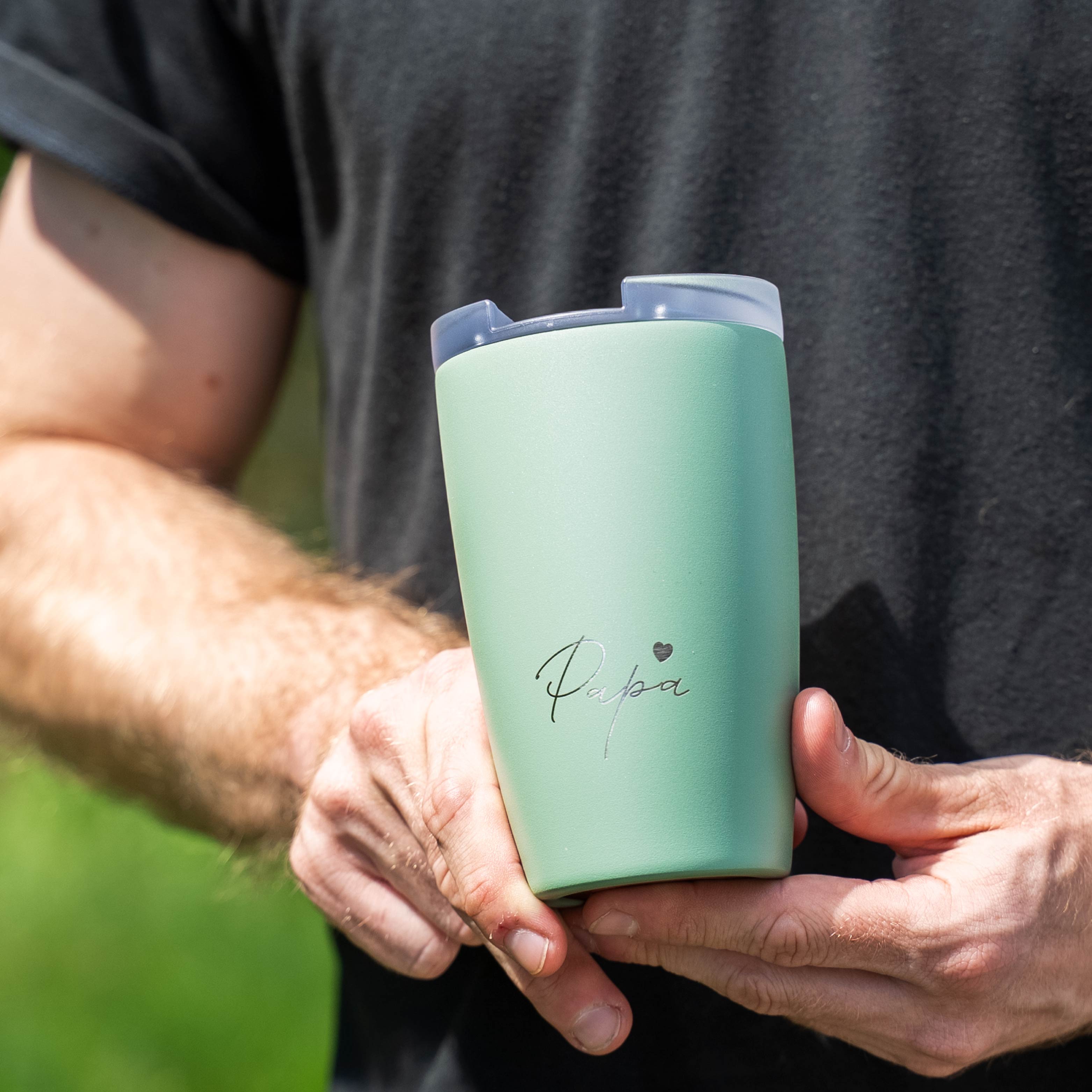 Thermocup SAGE mit Gravur PAPA