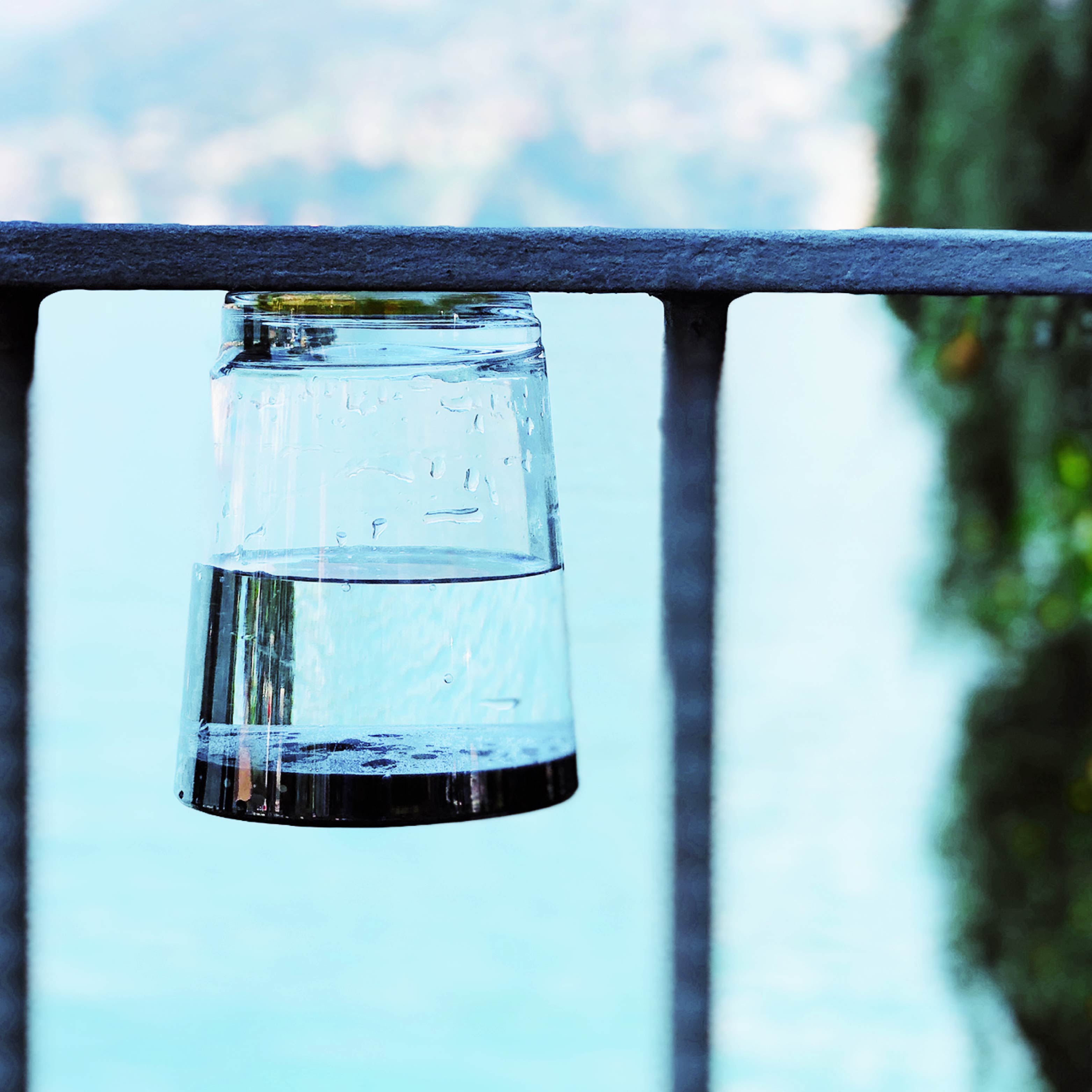 Deckel hält kopfüber dicht