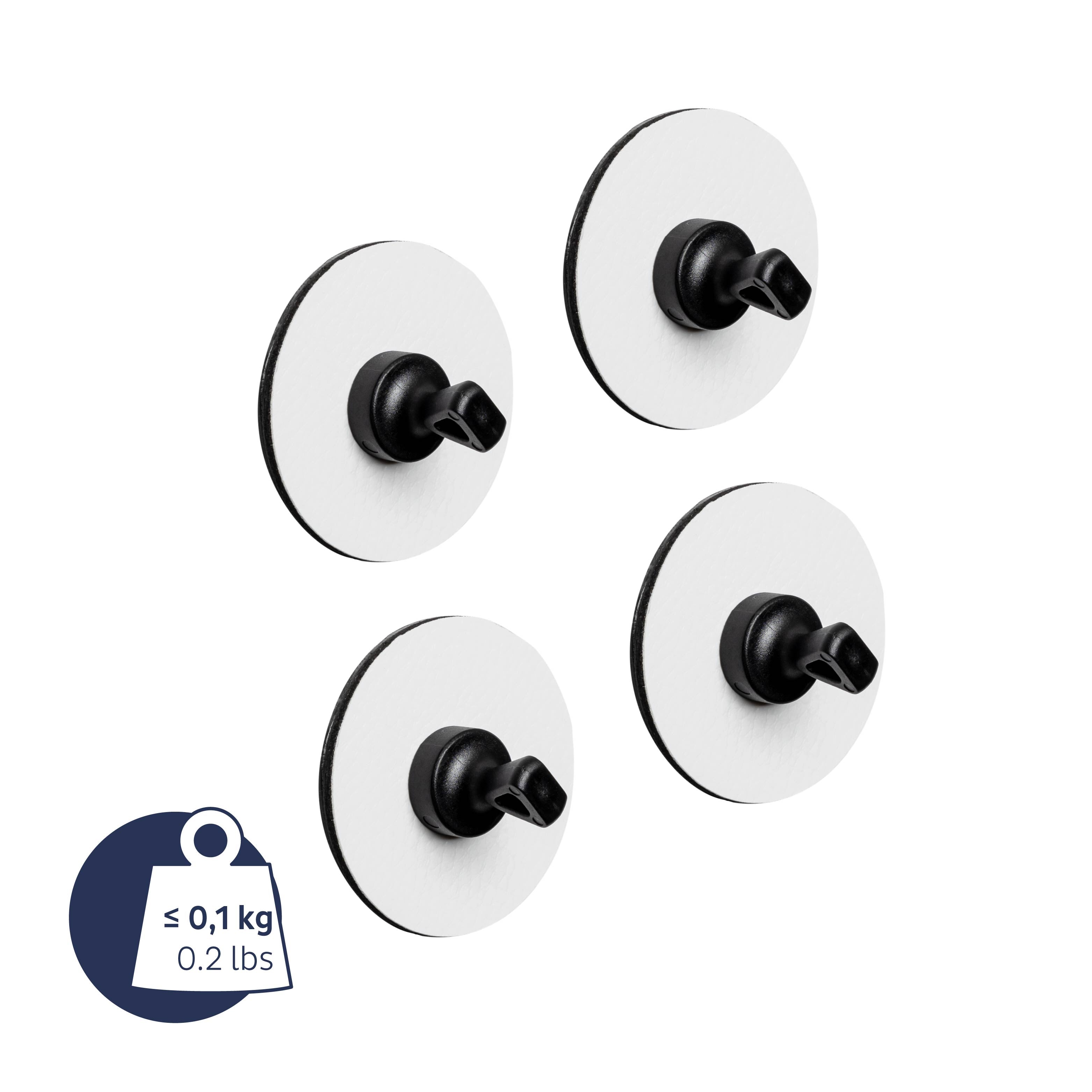 Magnet-Pins FLEX inkl. Pads WHITE