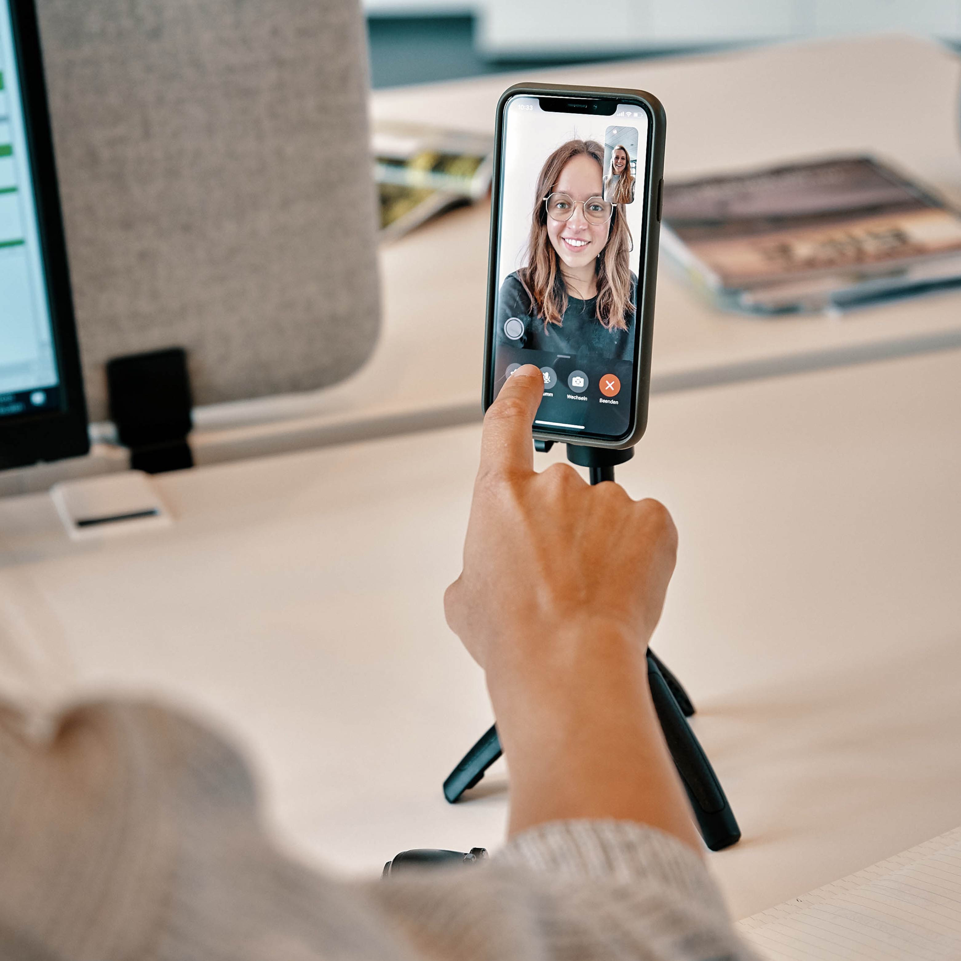 Magnet-Handyhalterung FIDLOCK VACUUM mini tripod base