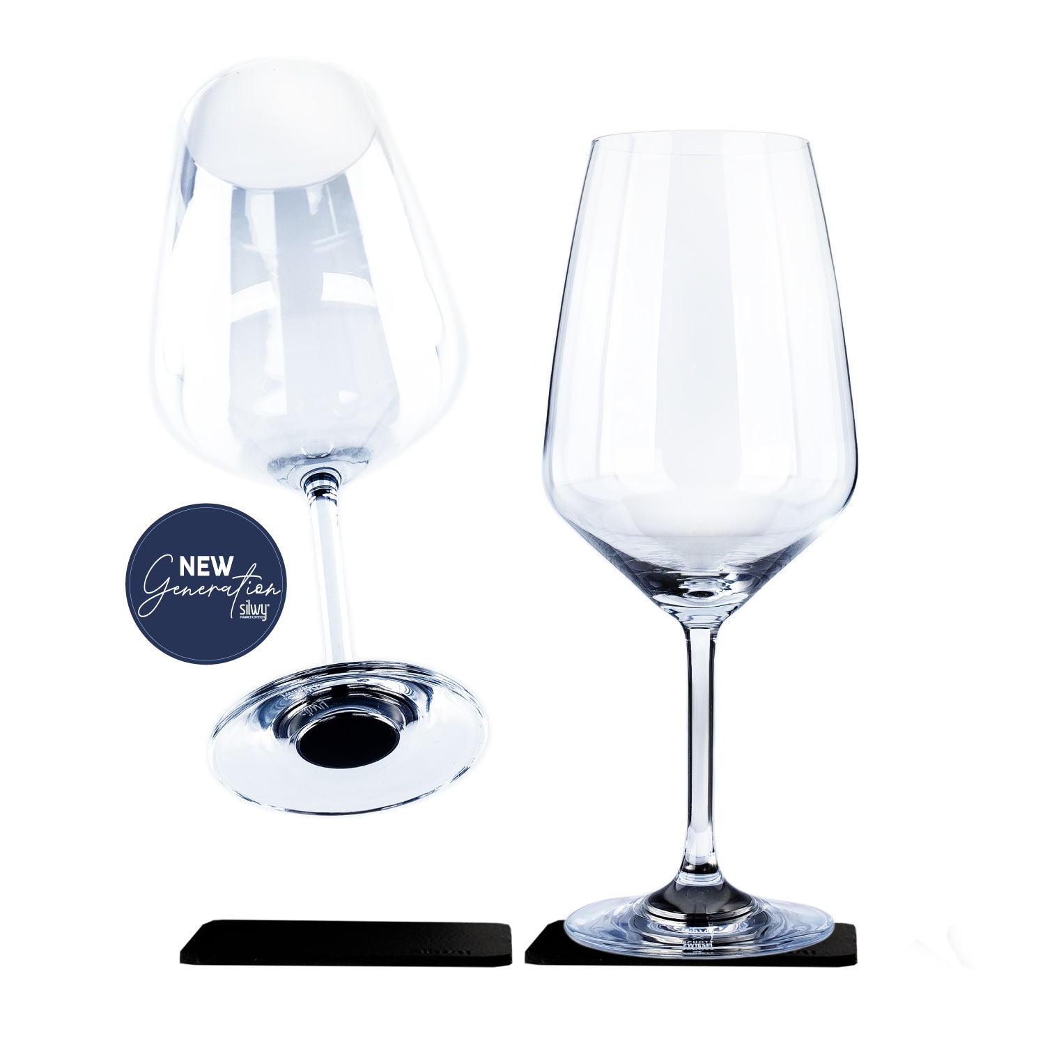 Deuxième choix : verres en cristal magnétique pour le VIN