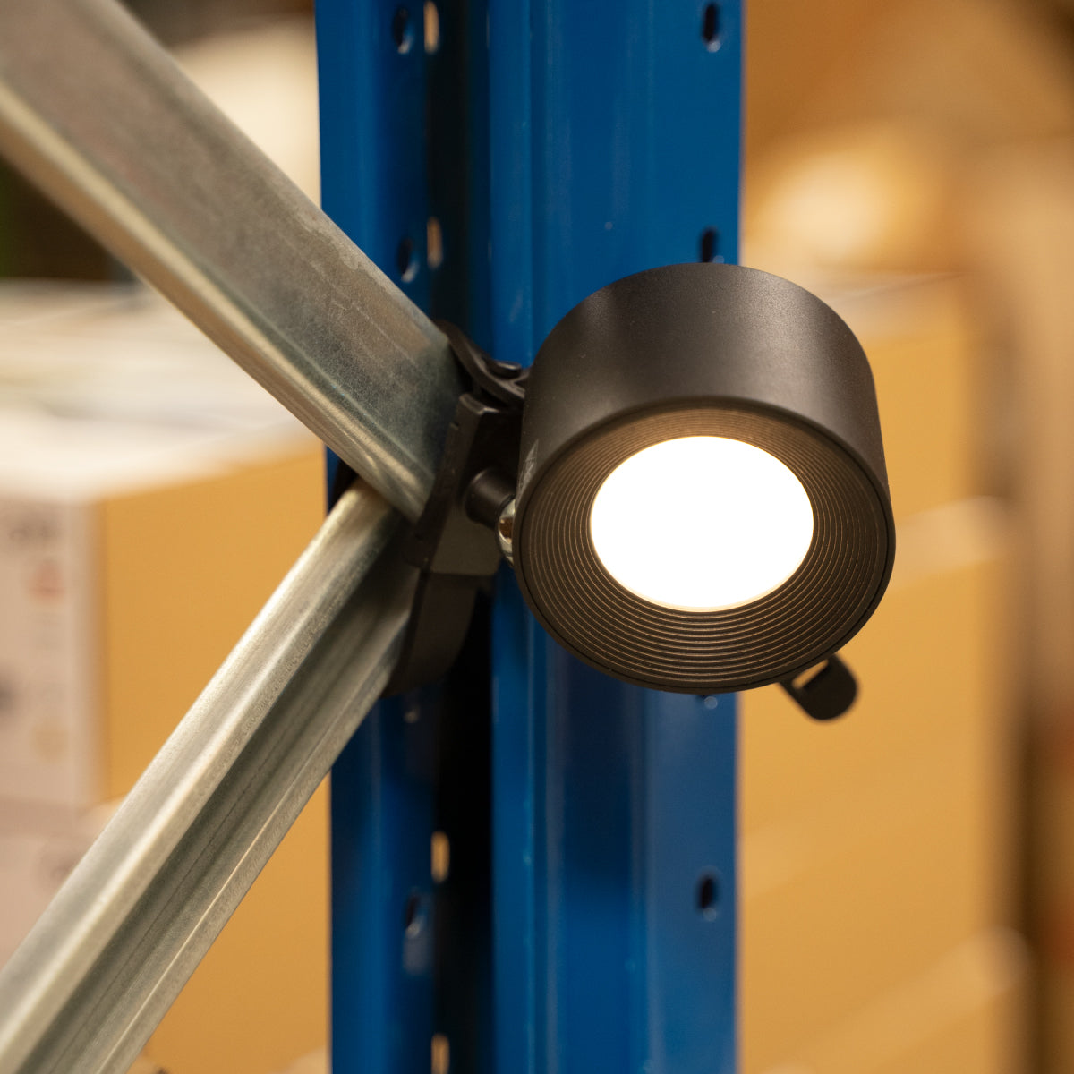Kugelkopf-Ringschelle für Magnet-Leuchte SPOTY
