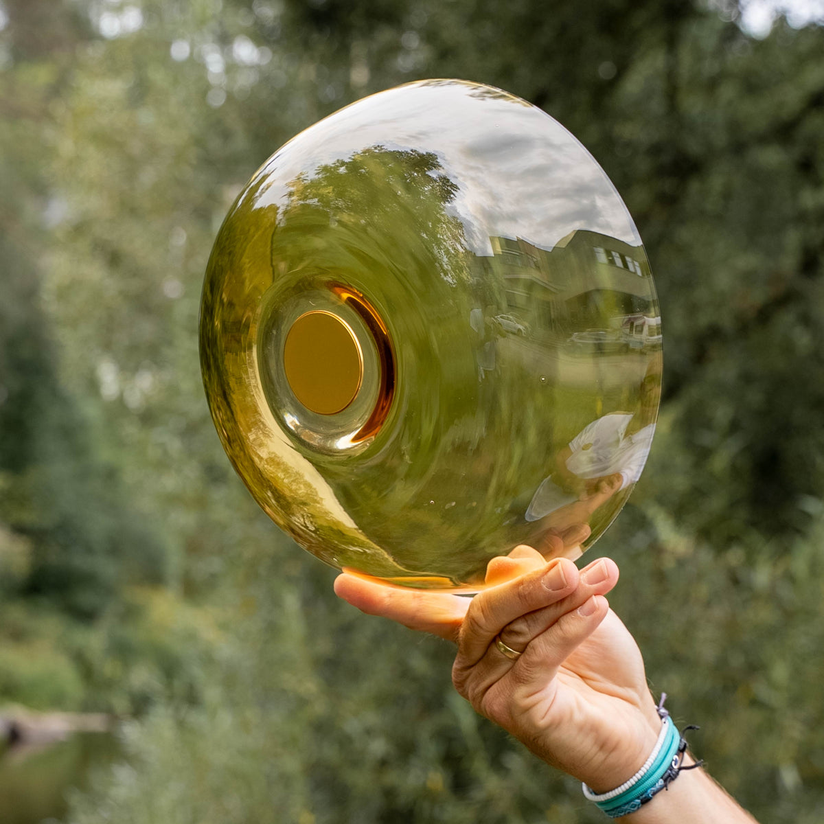 Zweite Wahl: Magnet-Glasschale BERNSTEIN ⌀ 26 cm