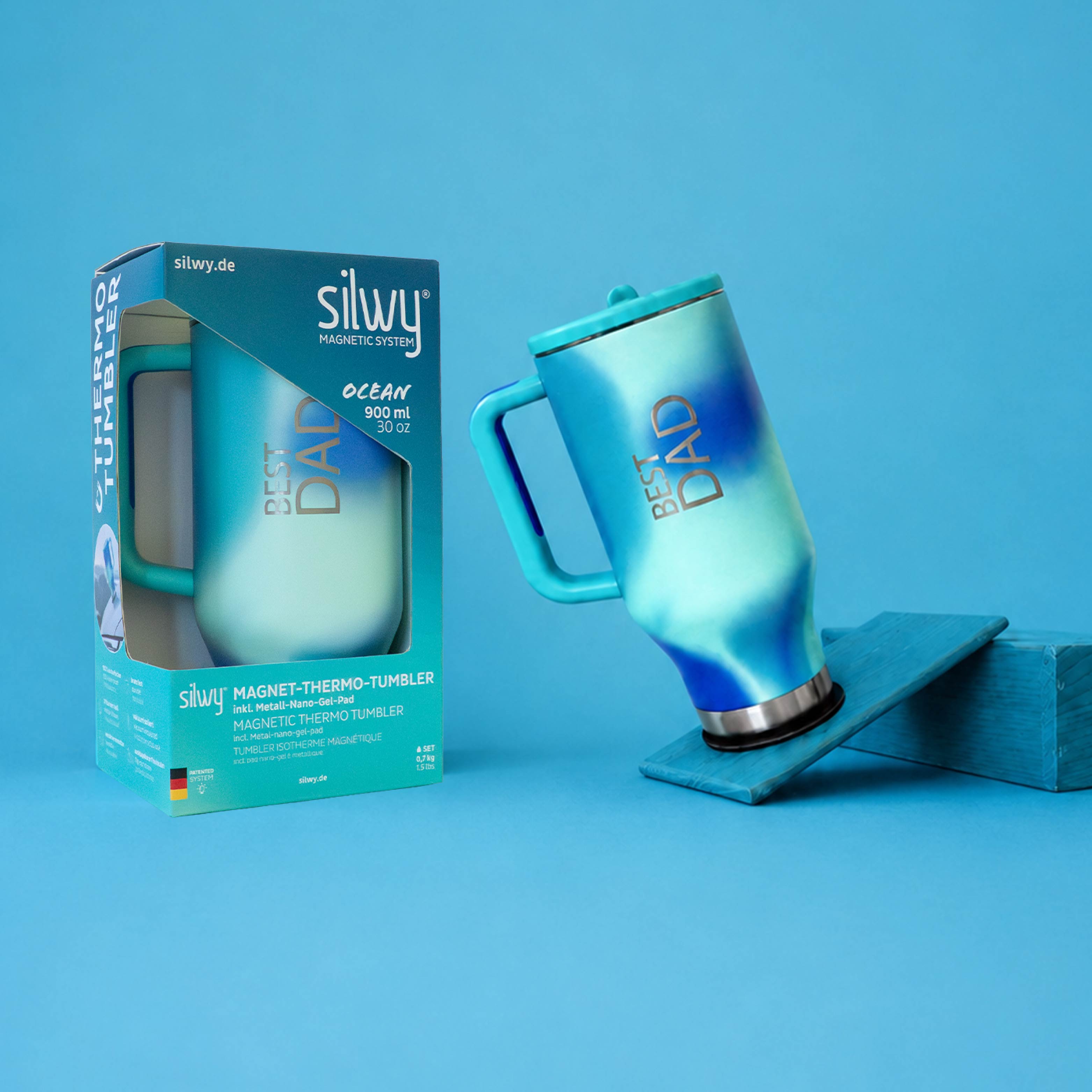 Magnet-Thermo-Tumbler OCEAN "BEST DAD"
