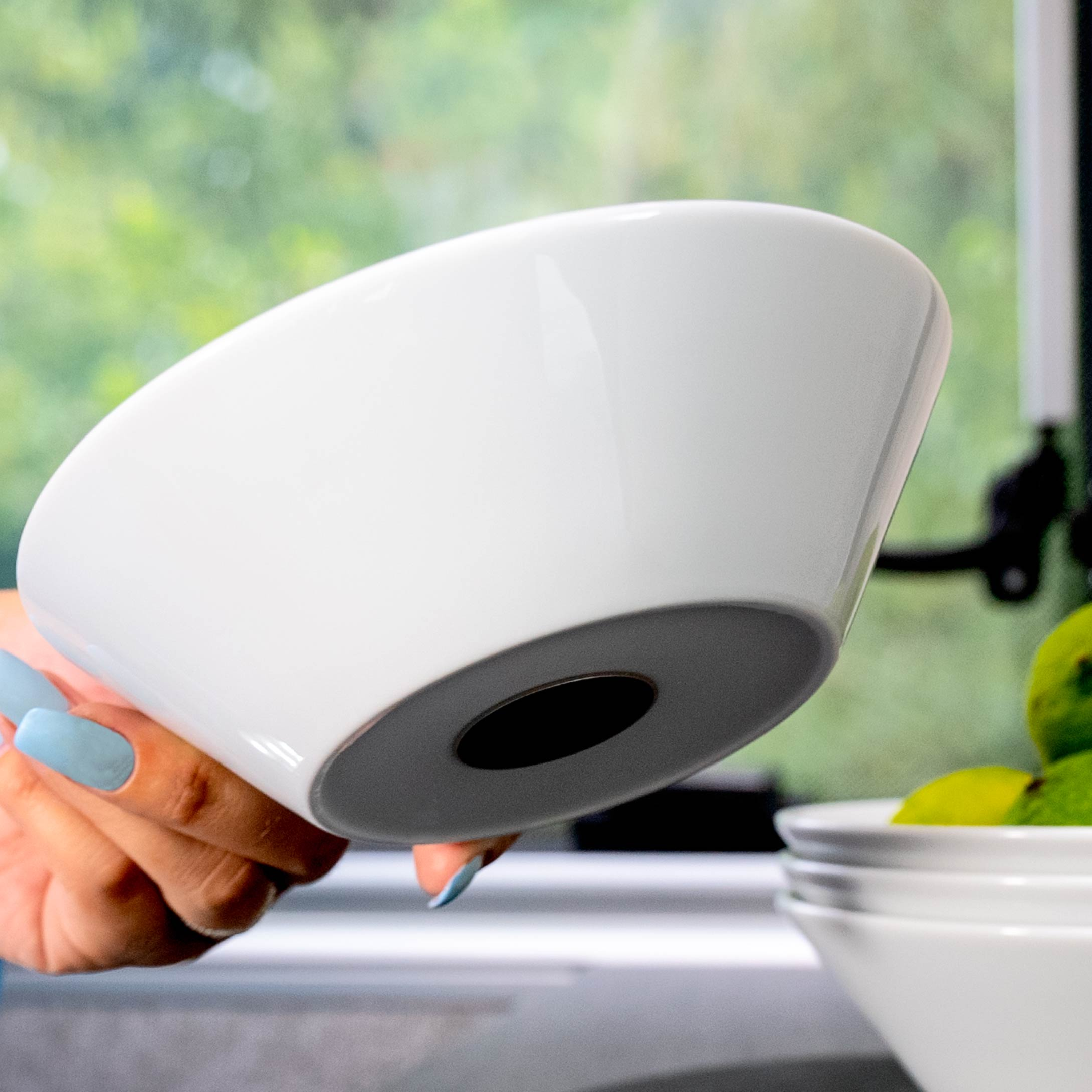 Nahaufnahme Magnet im Boden