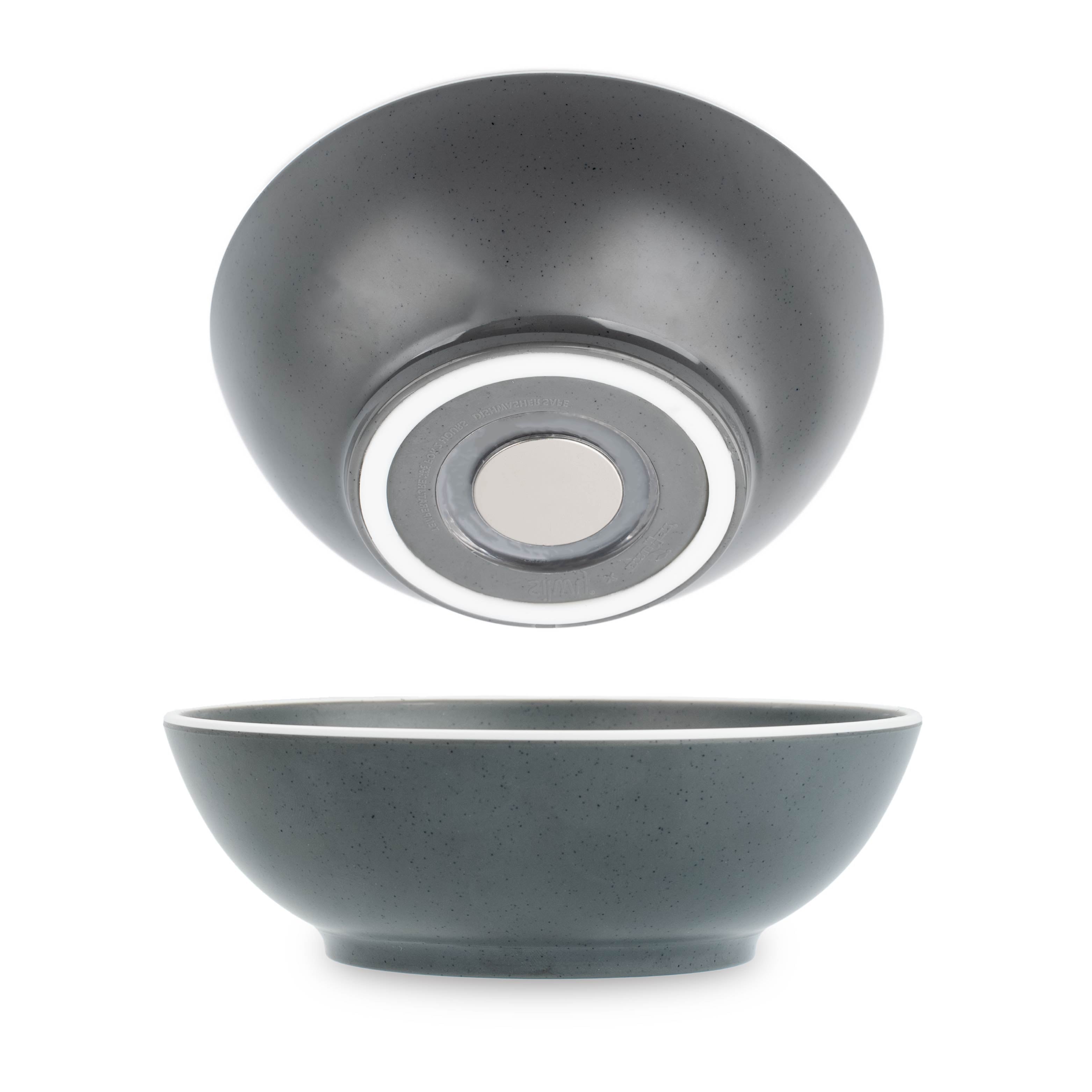 Magnetische Kunststoff Bowls GREY, Freisteller