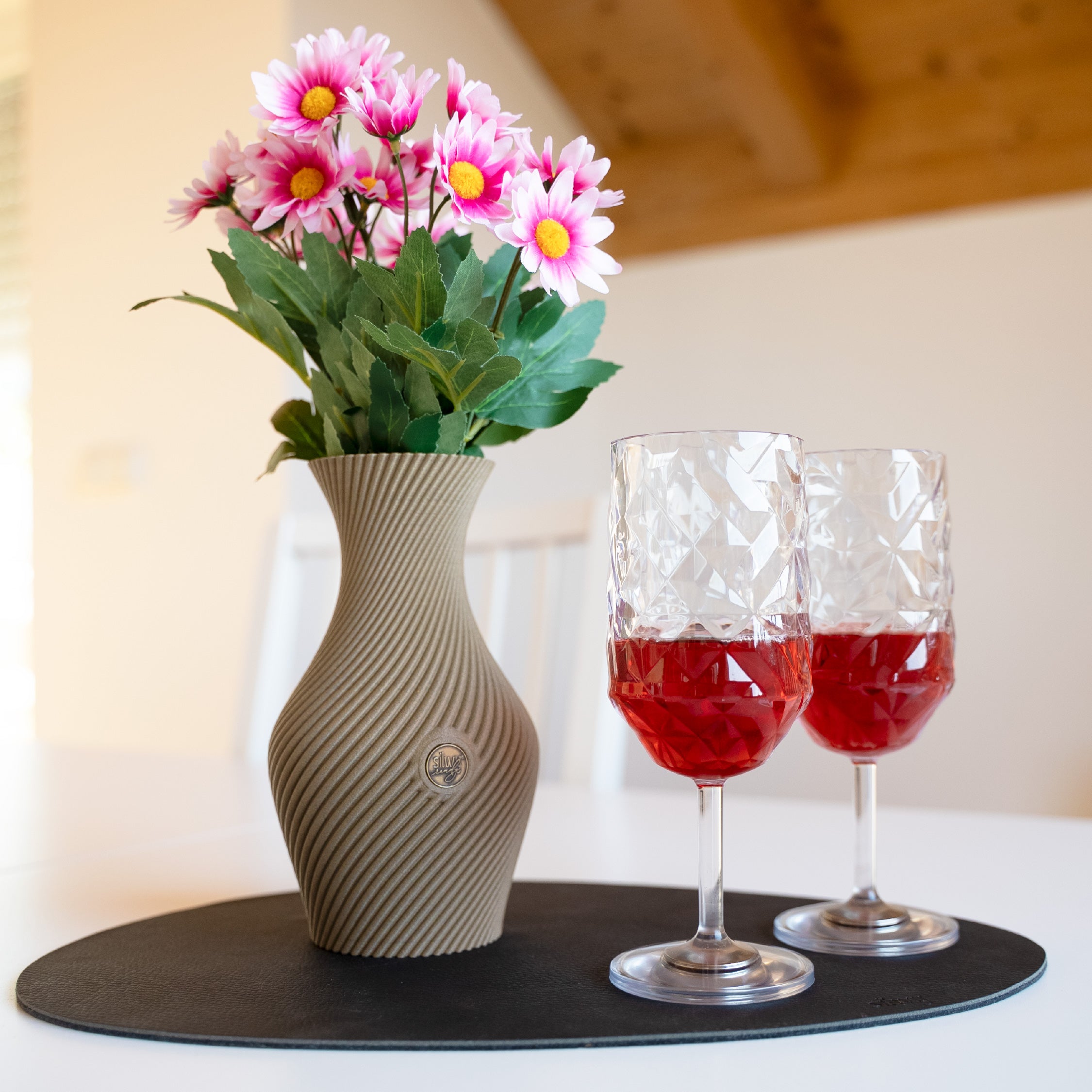 Vase magnétique FLOW SABLE DU DÉSERT