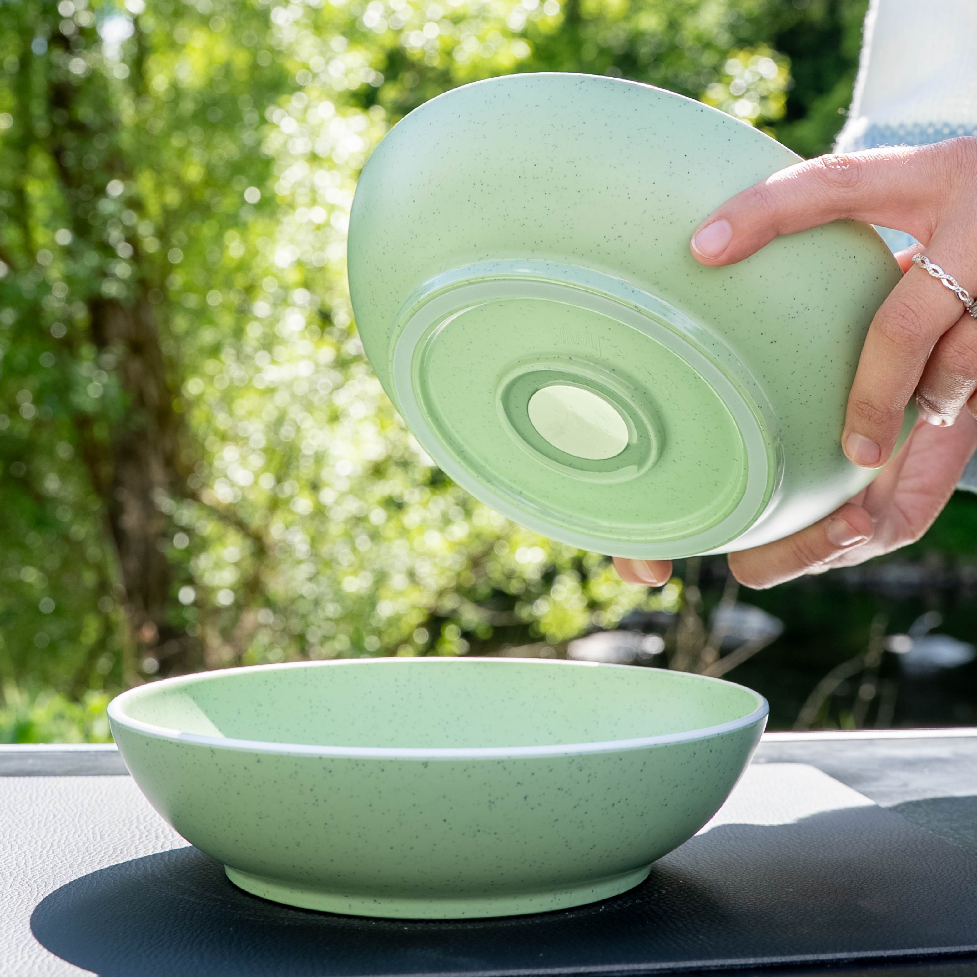 Kunststoff-Foodbowl Green auf Matte
