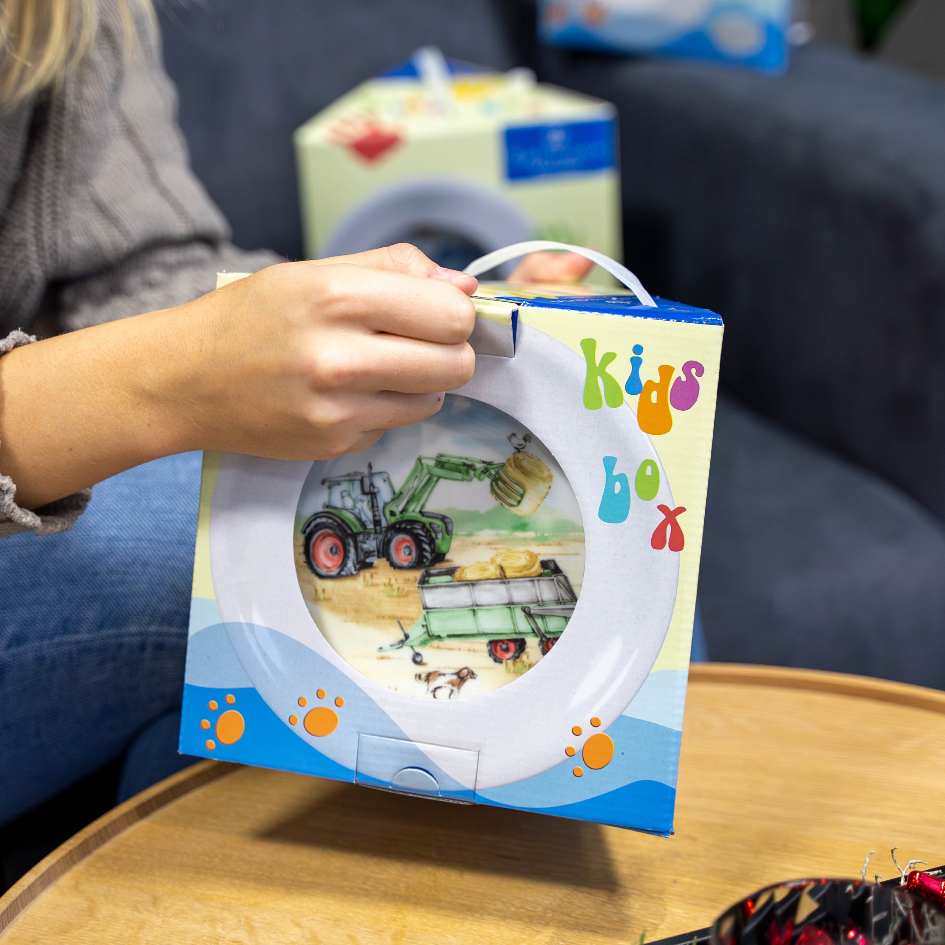 Verpackung Kindergeschirr-Kollektion