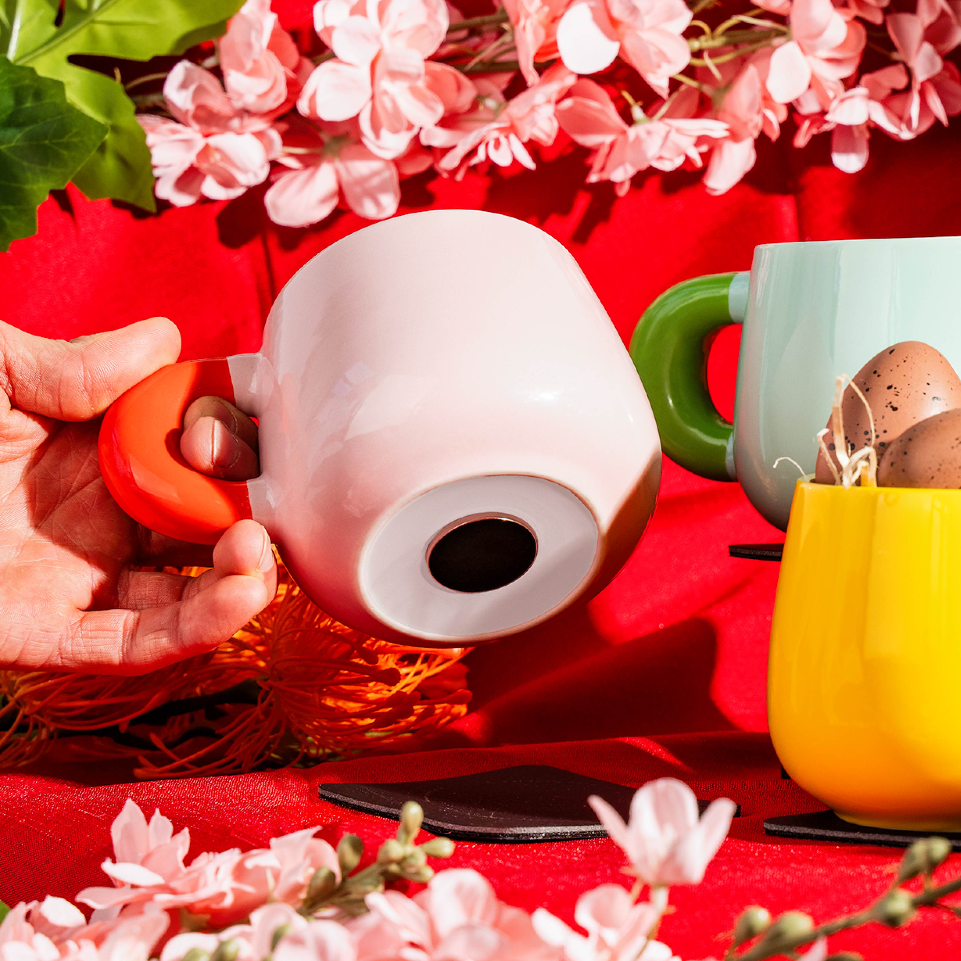 Magnet-Henkel-Pott ROSÉBLUSH