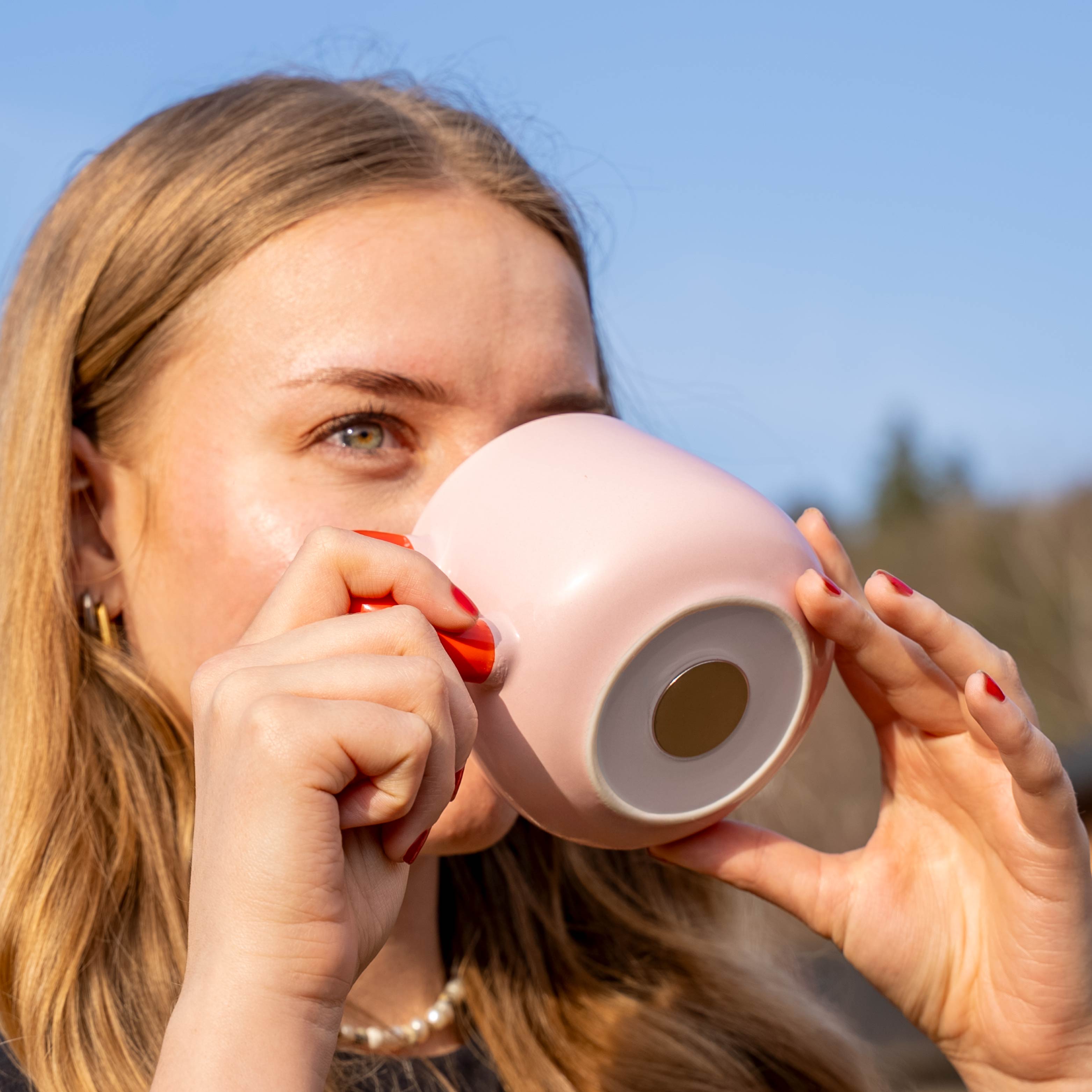 Magnet-Henkel-Pott ROSÉBLUSH
