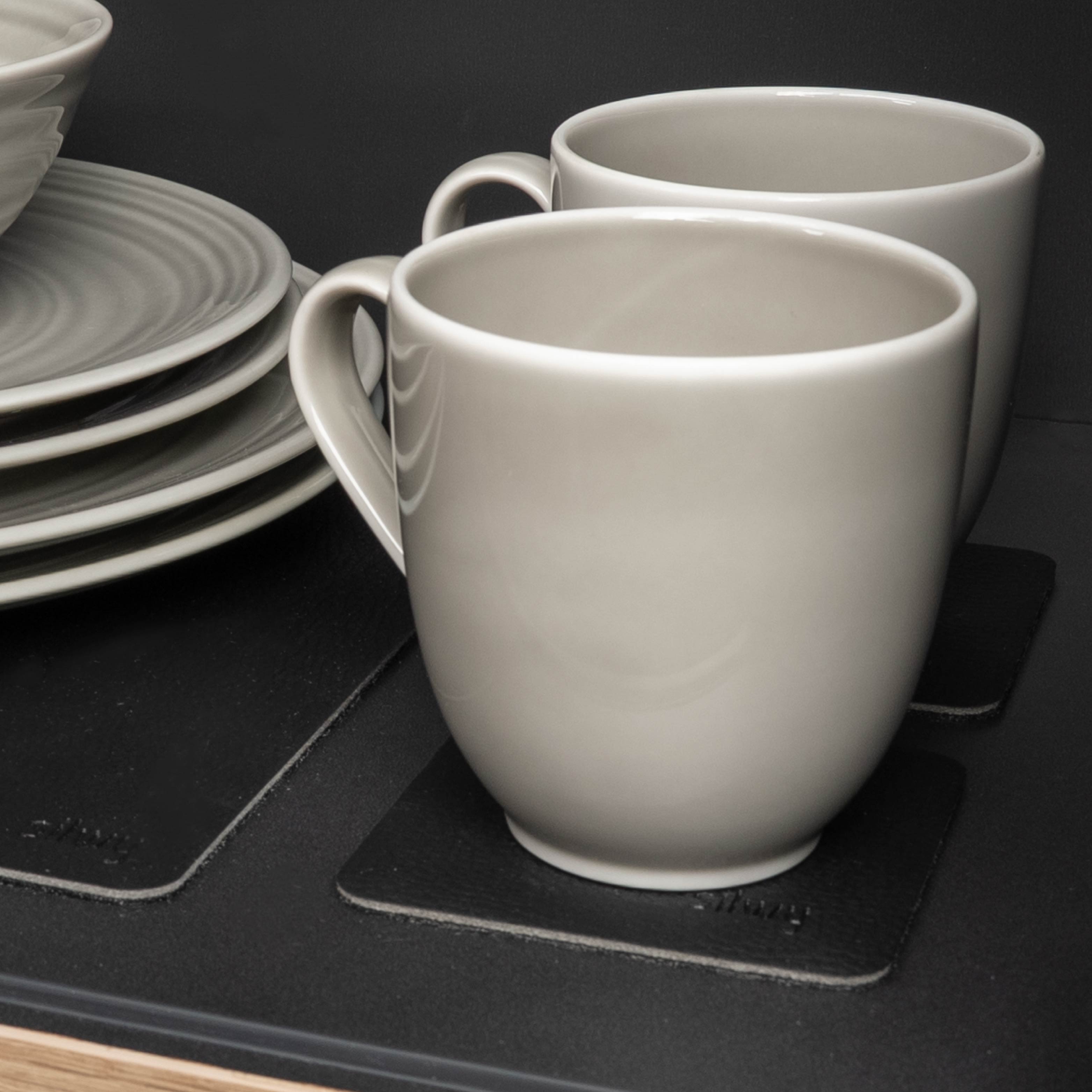 Magnet-Porzellan-Tassen ash im Verstaufach