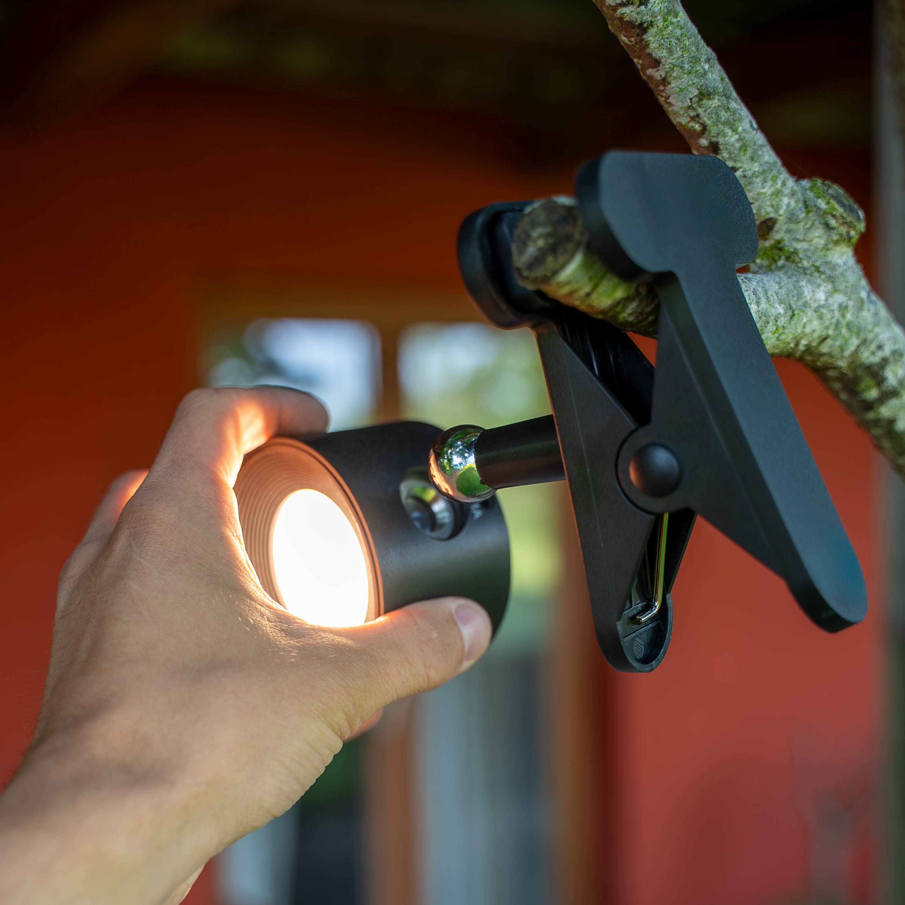 Kugelkopf-Klemme für Magnet-Leuchte SPOTY
