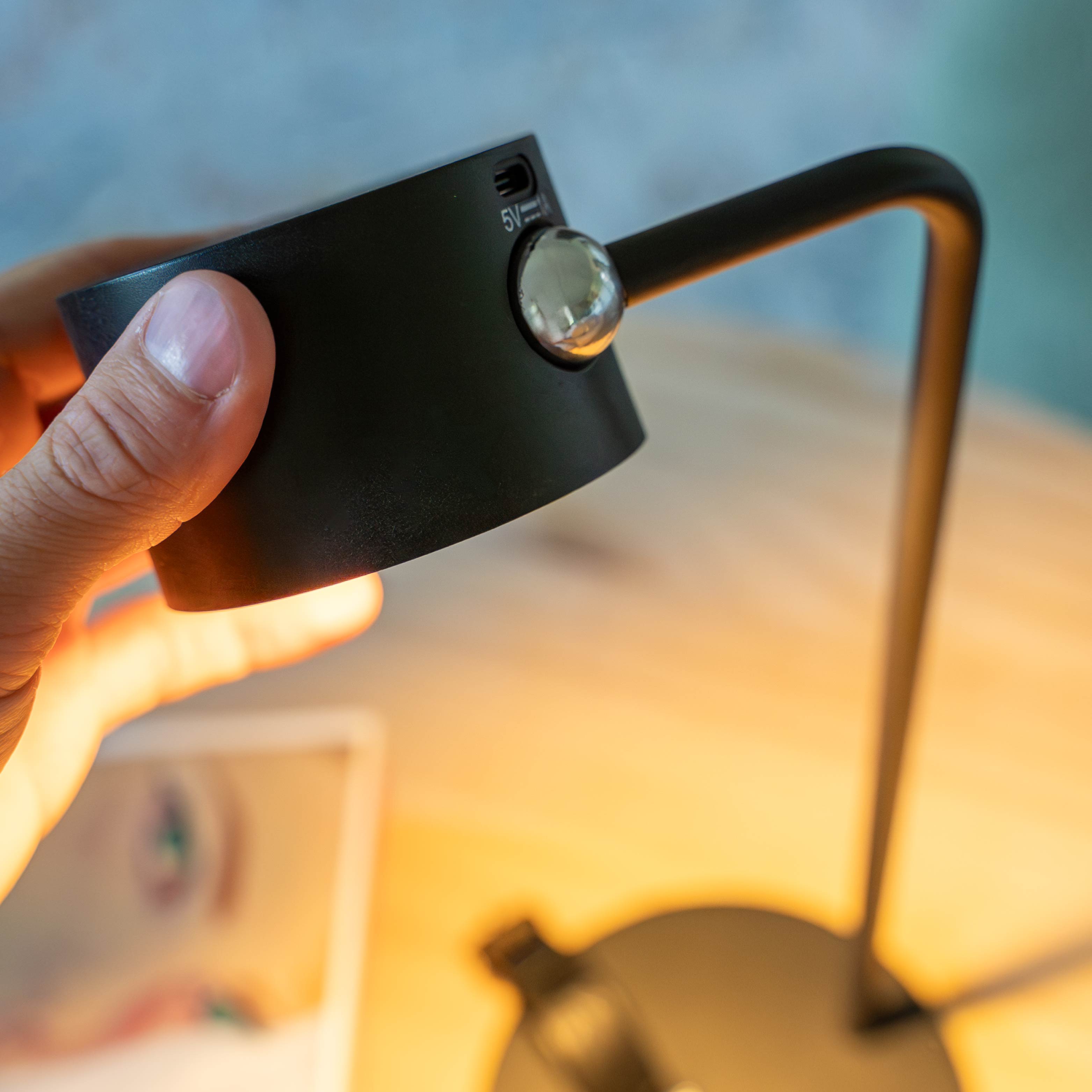 Kugelkopf-Tischgestell für Magnet-Leuchte SPOTY