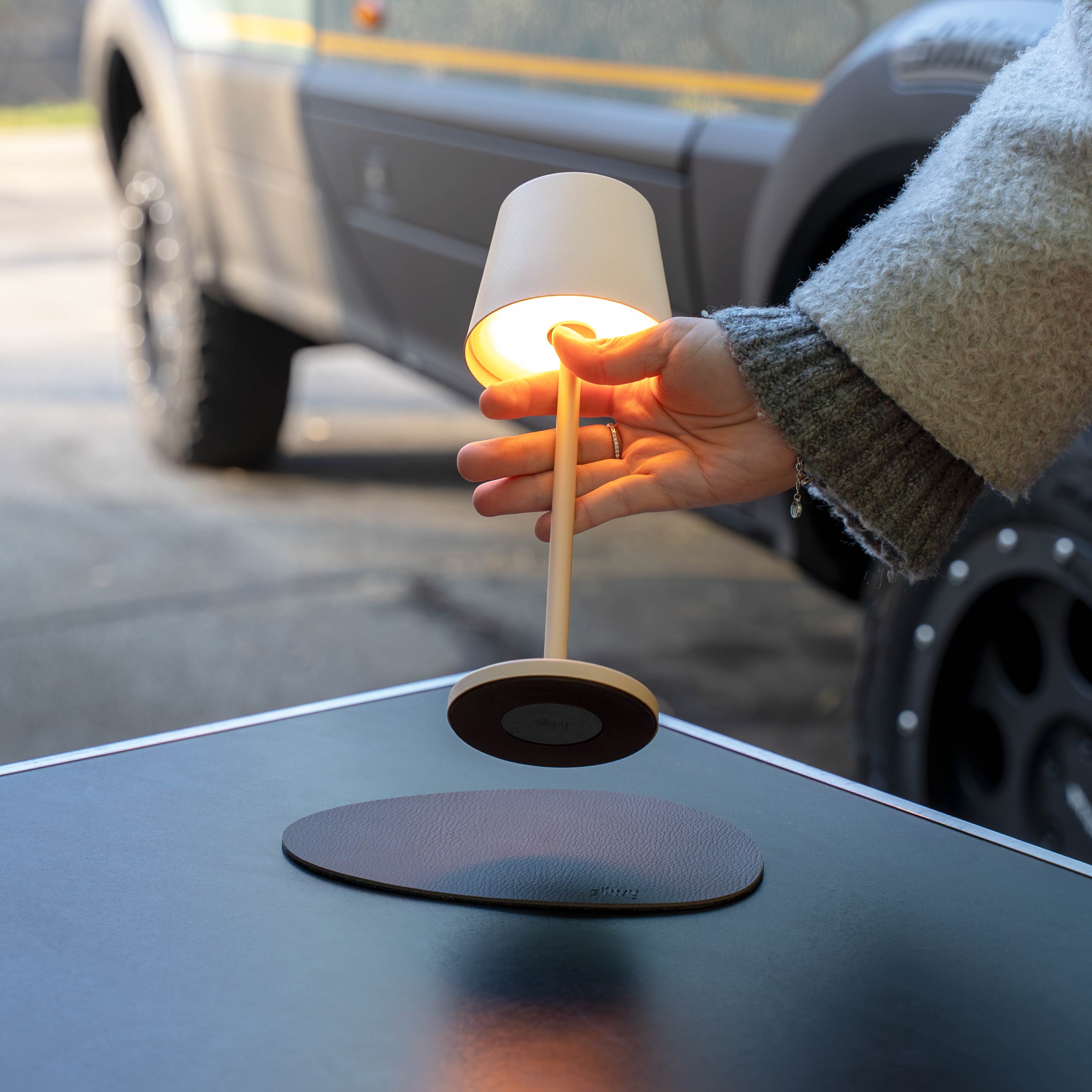 Magnet-Leuchte L SAND inkl. Platzset