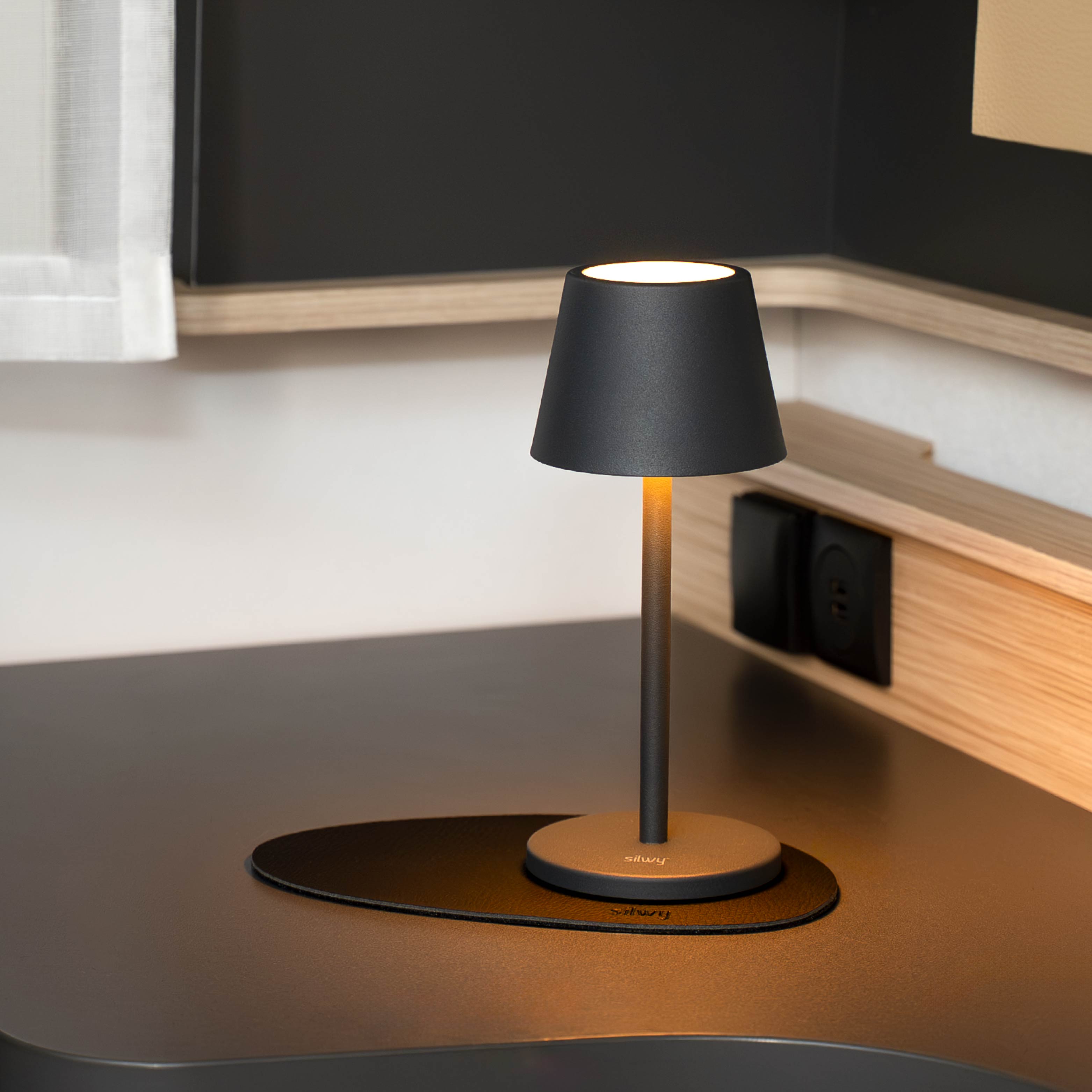 Magnet-Leuchte S GREY inkl. Platzset