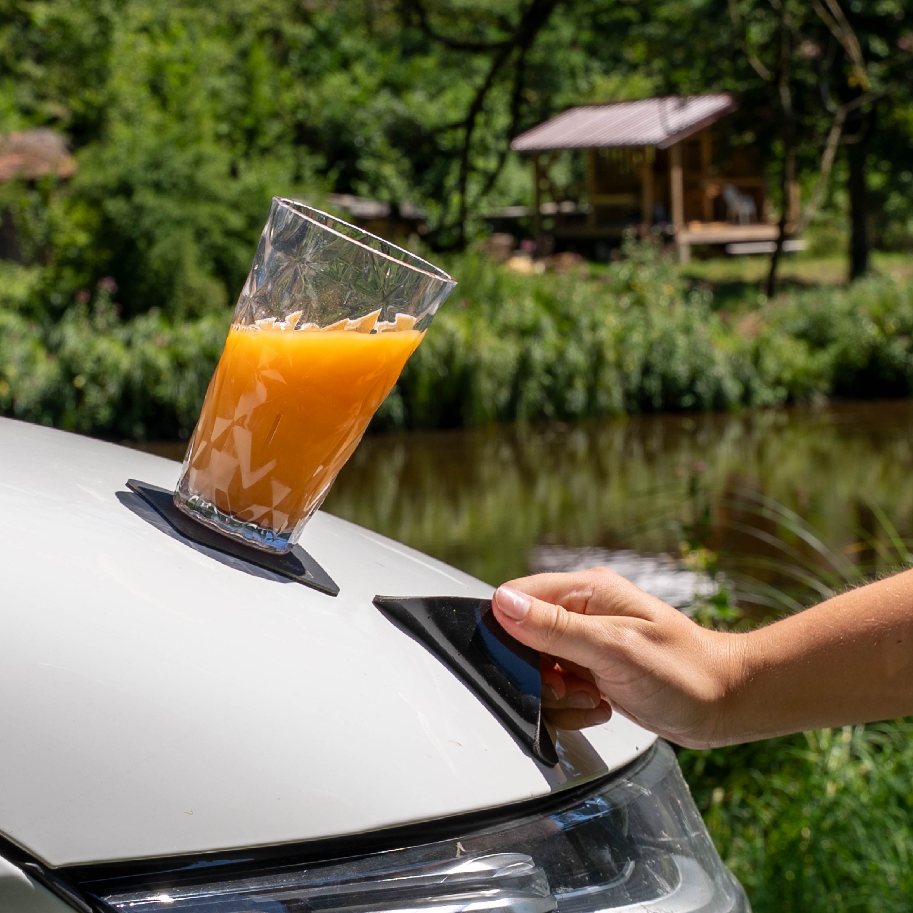 Verres aimantés en plastique LONGDRINK CLEAR PRISMA