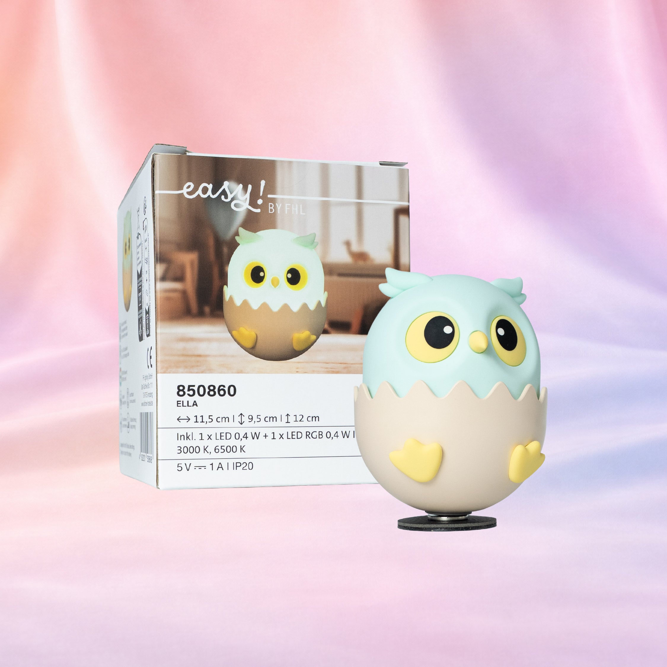 Magnet-DIY-Leuchte ELLA inkl. Pad