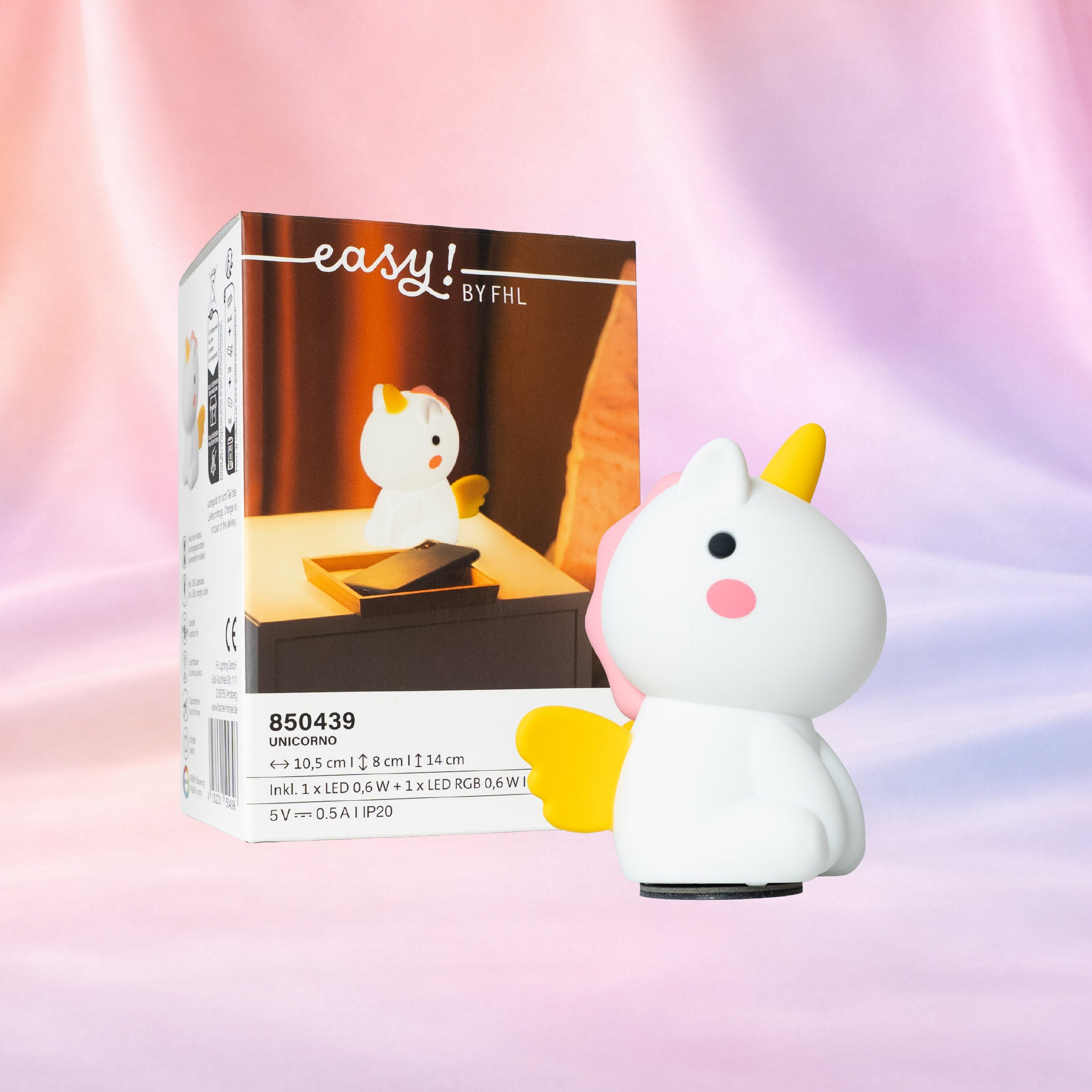 Magnet-DIY-Leuchte UNICORN inkl. Pad