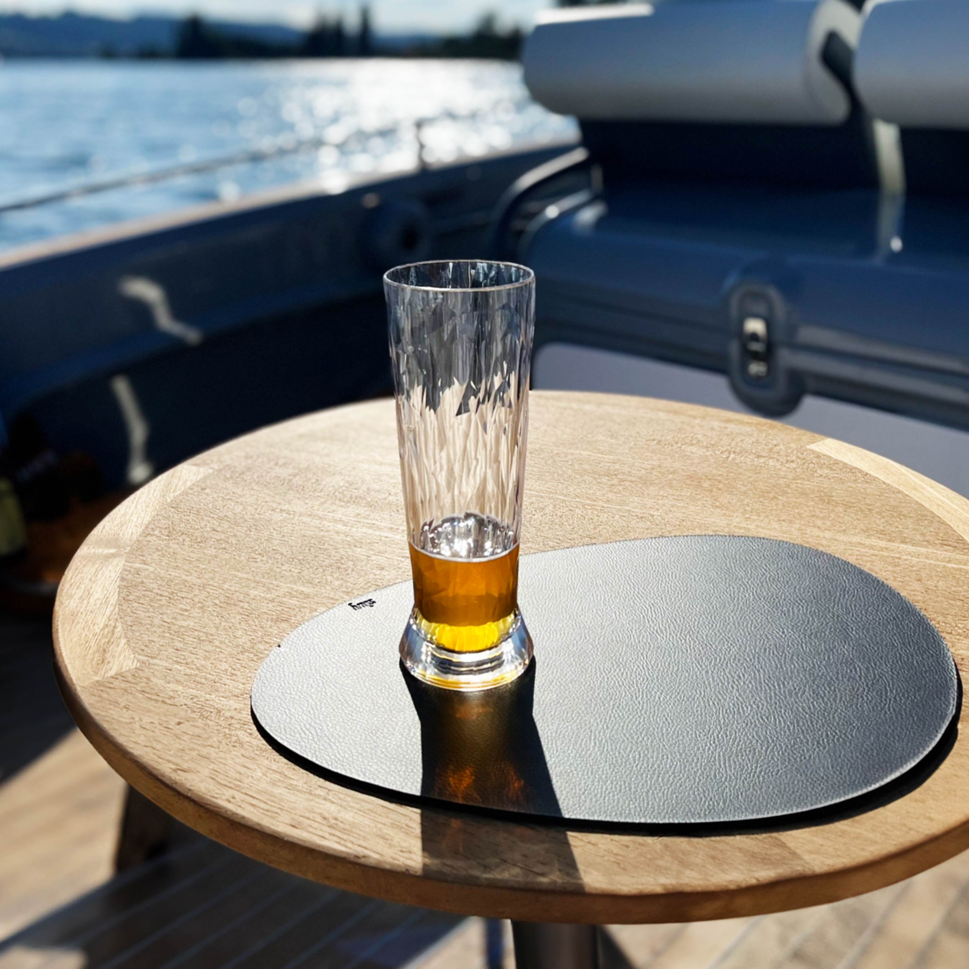 Platzset groß auf Bootstisch