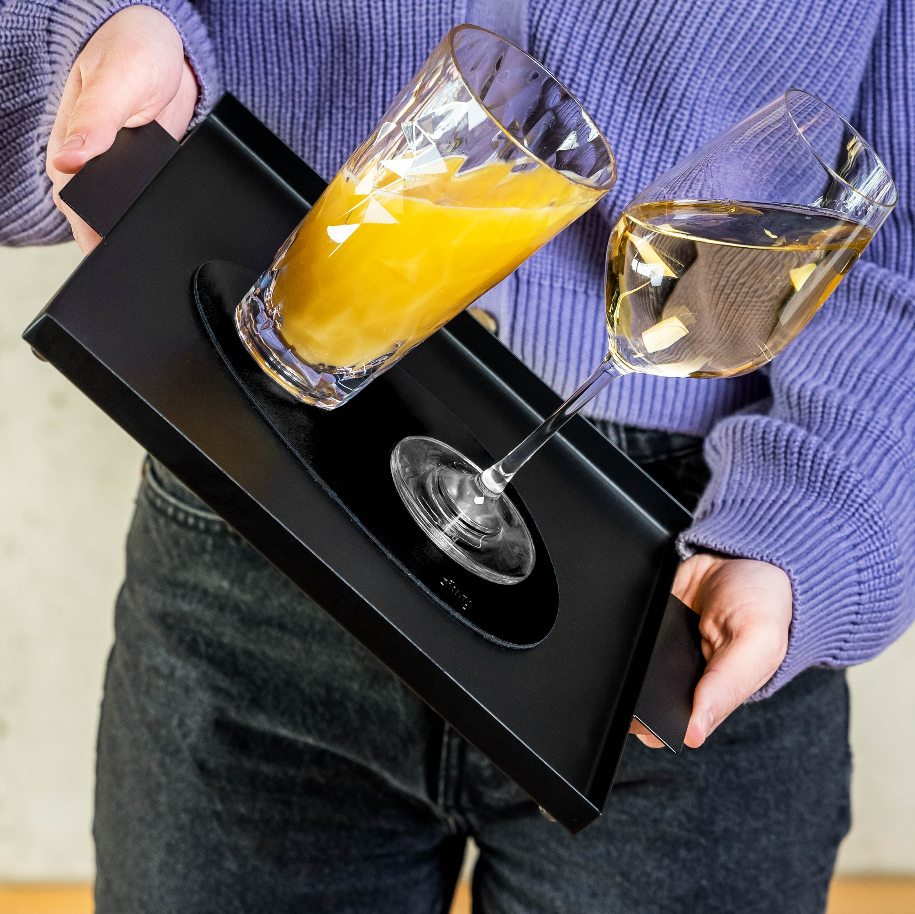 Platzset klein auf Tablett