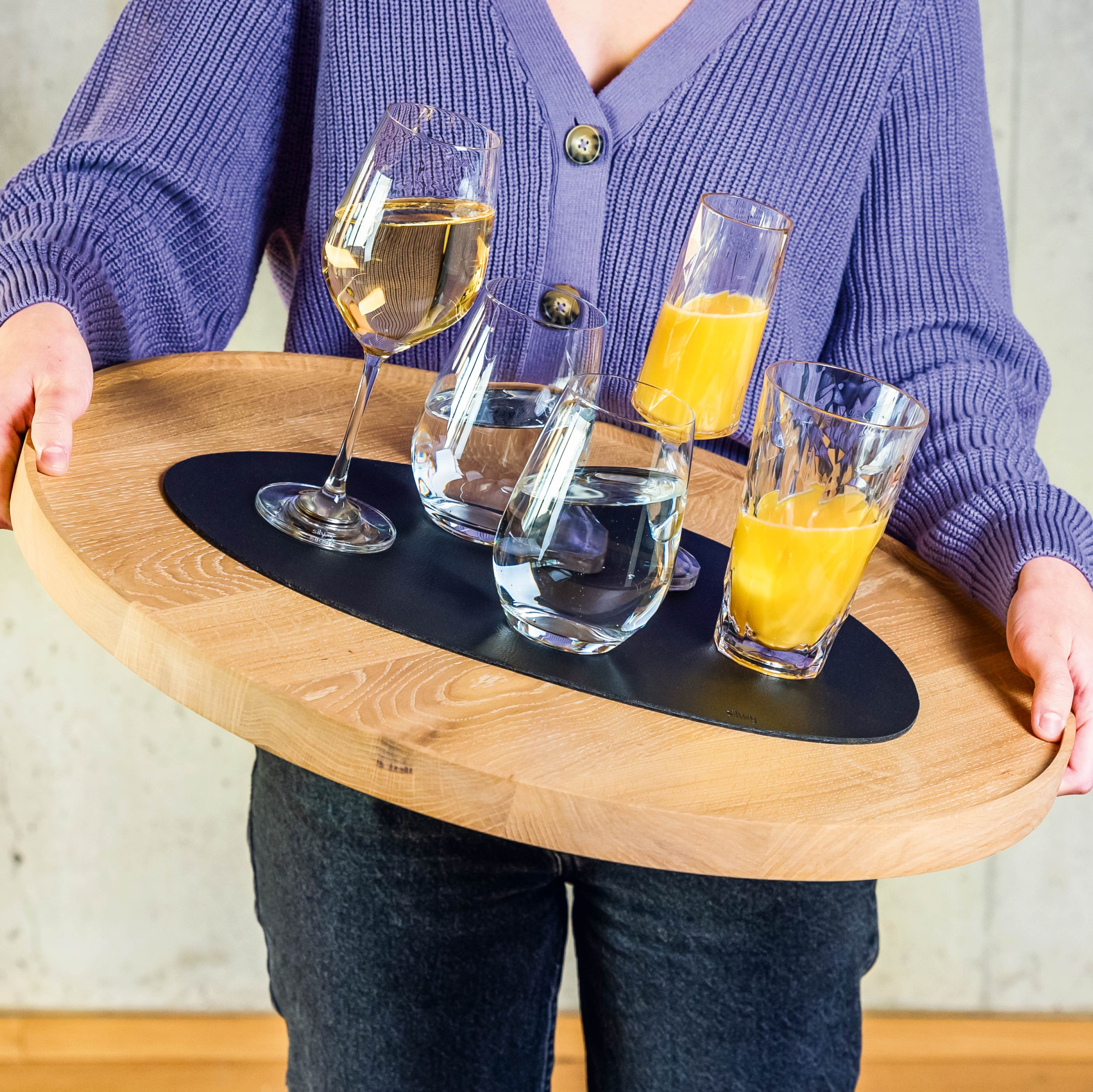 Metall-Nano-Gel-Platzset LARGE BLACK