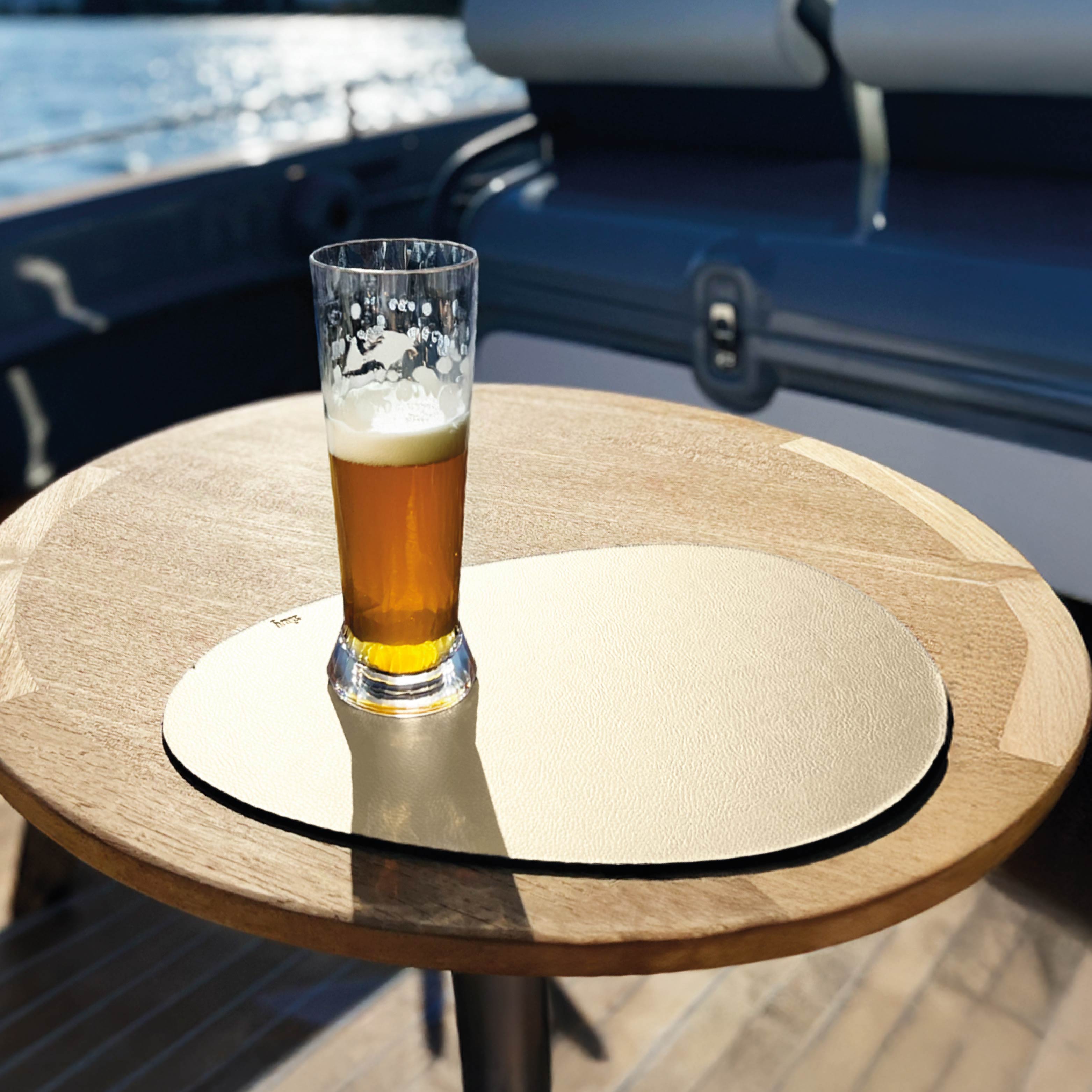 Metall-Nano-Gel-Platzset LARGE BEIGE