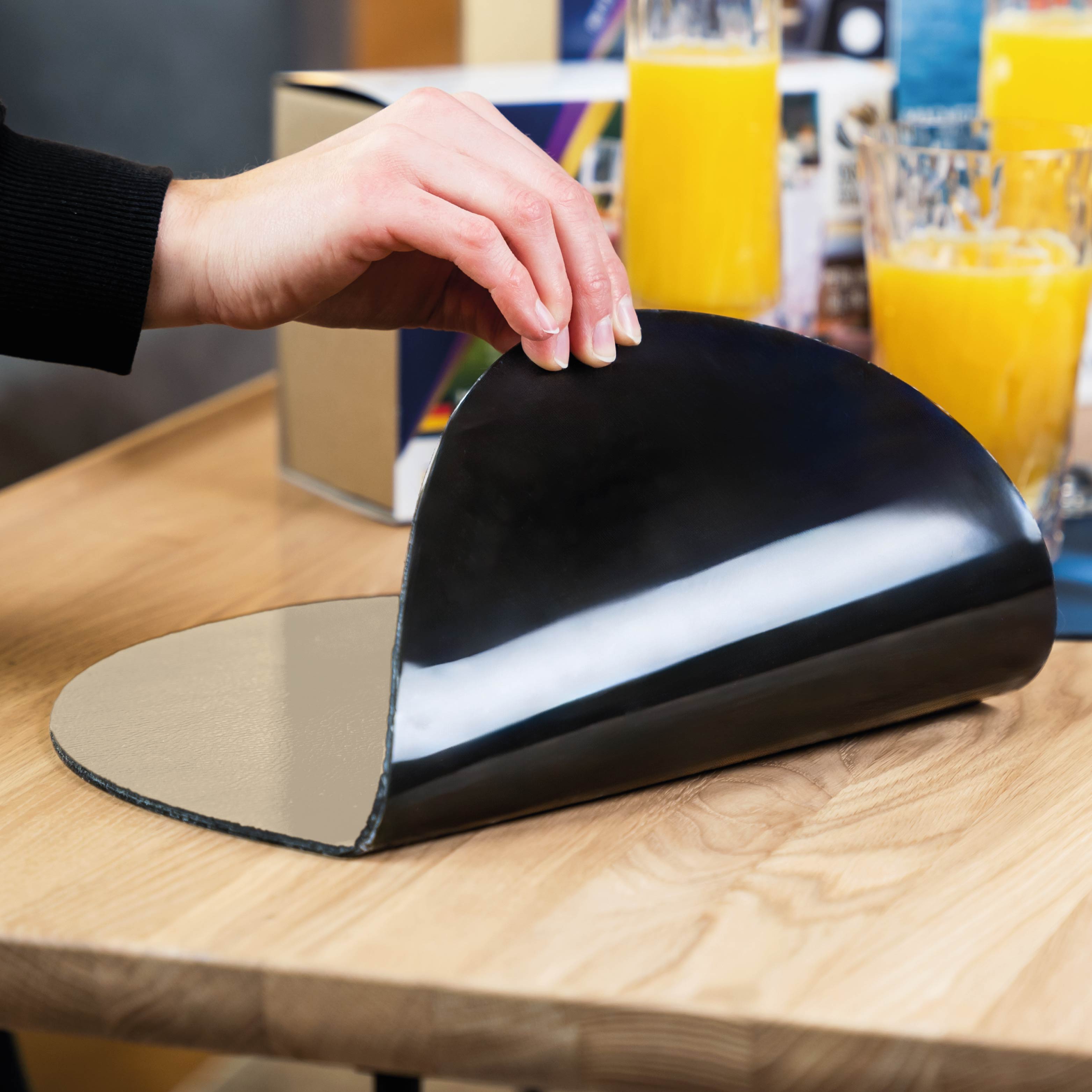 Metall-Nano-Gel-Platzset LARGE BEIGE