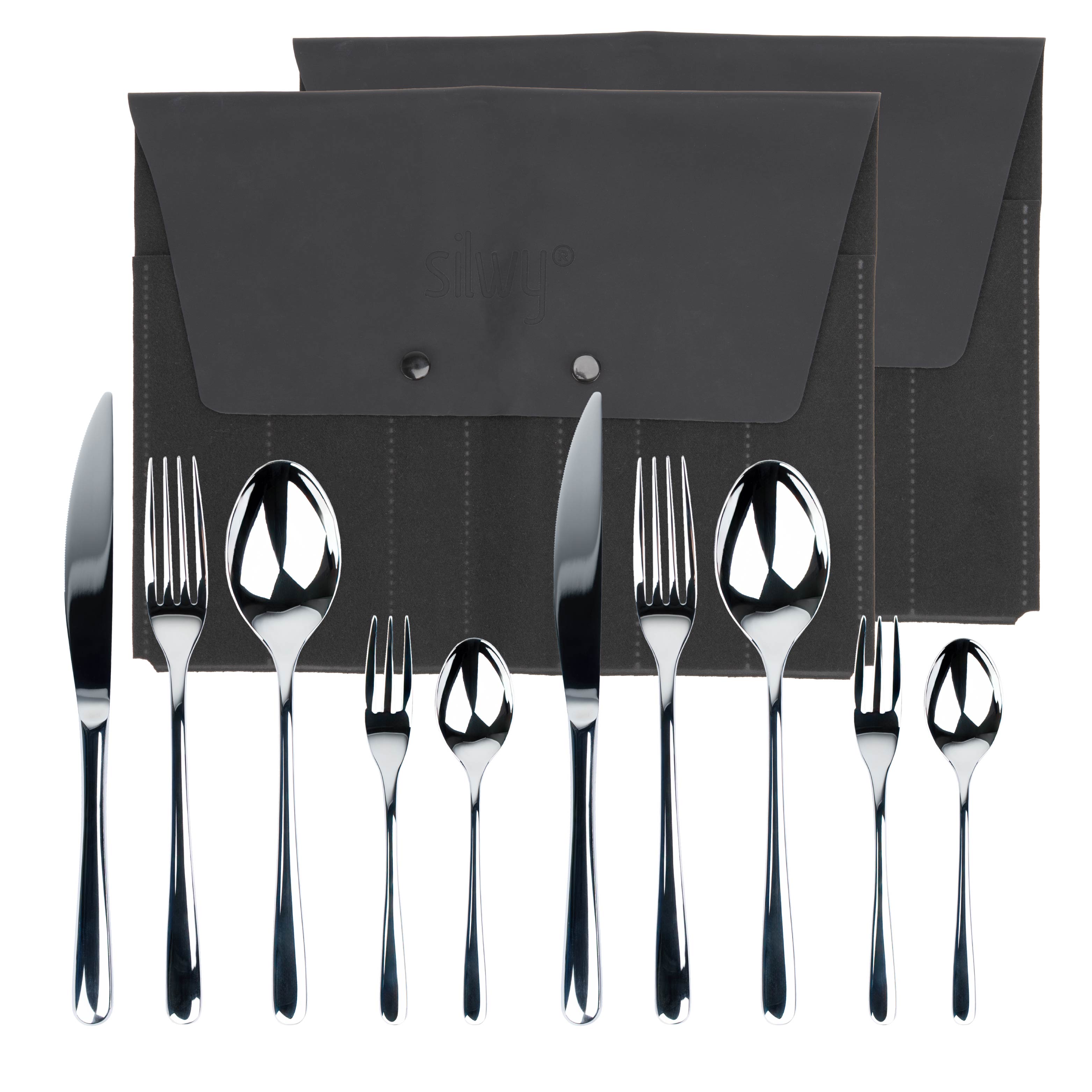 Ensemble de couverts de voyage pour couple