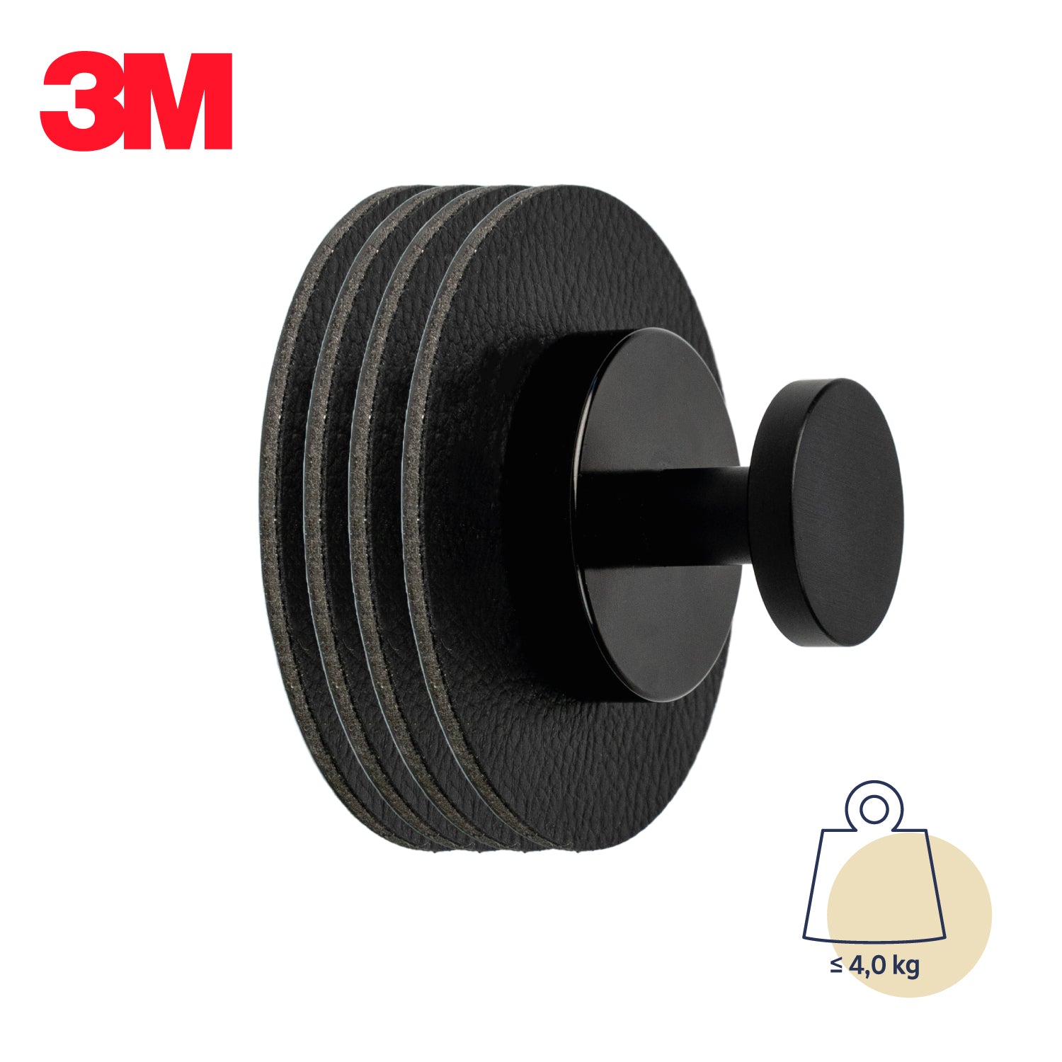 Freisteller vierer Set Magnet-Haken SPOT mit Pads 3M, hält je bis zu 4kg