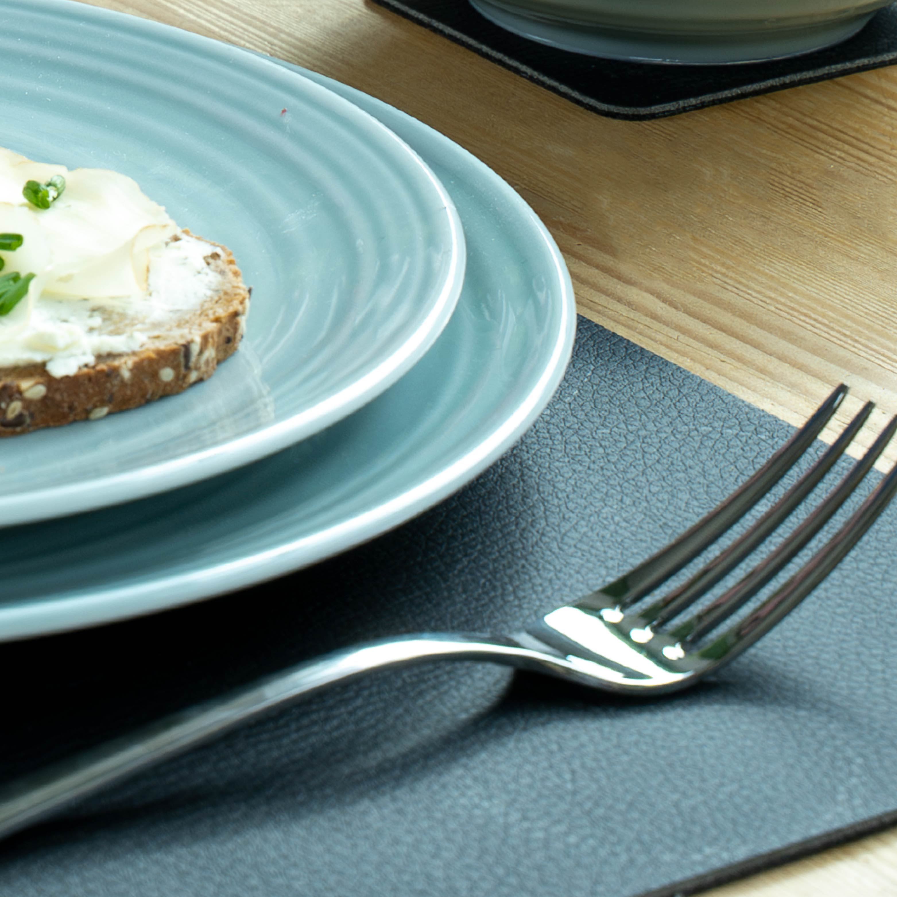 Magnet-Porzellan-Teller_26cm cyan Küchentisch