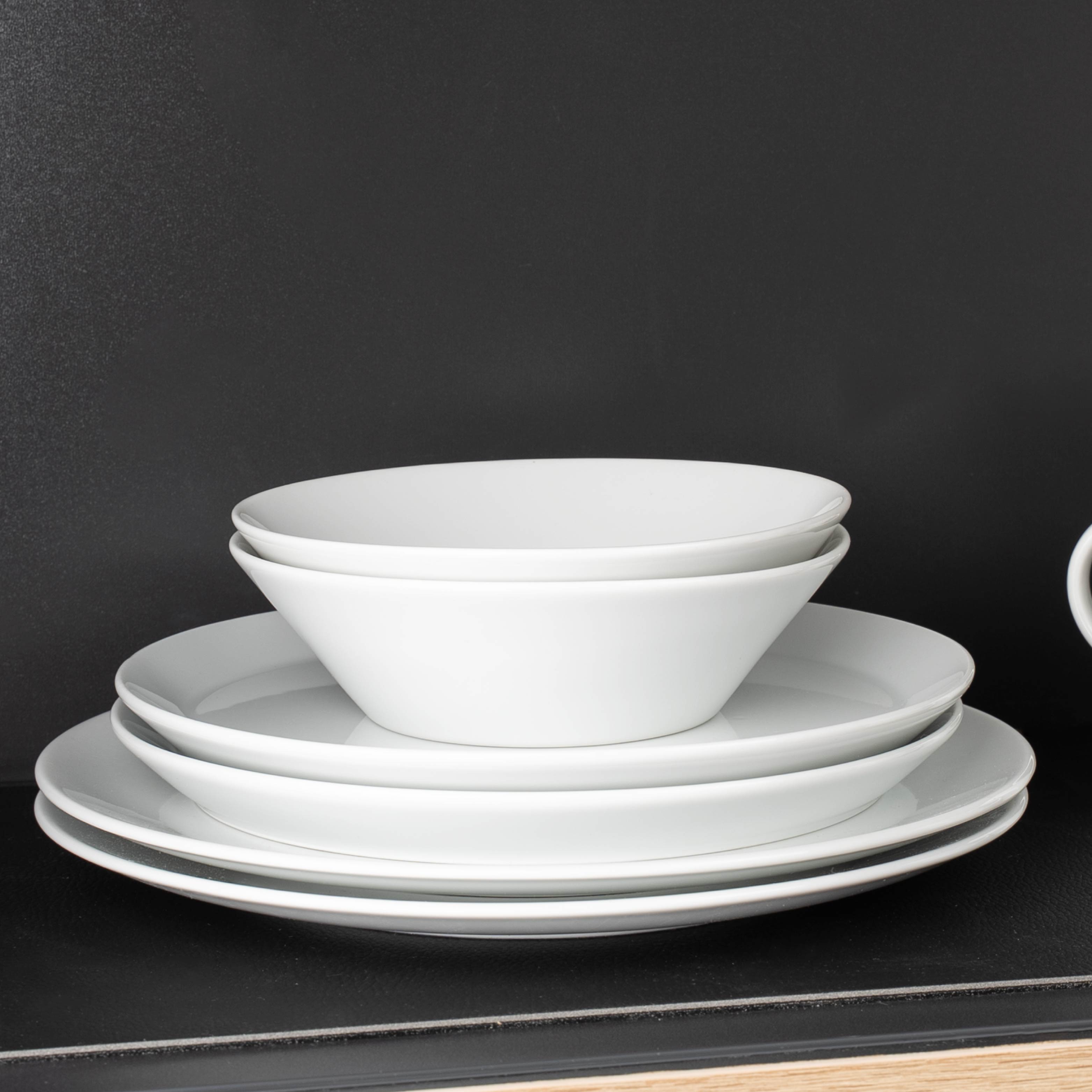 Magnet-Porzellan-Teller_26cm weiß Schrank