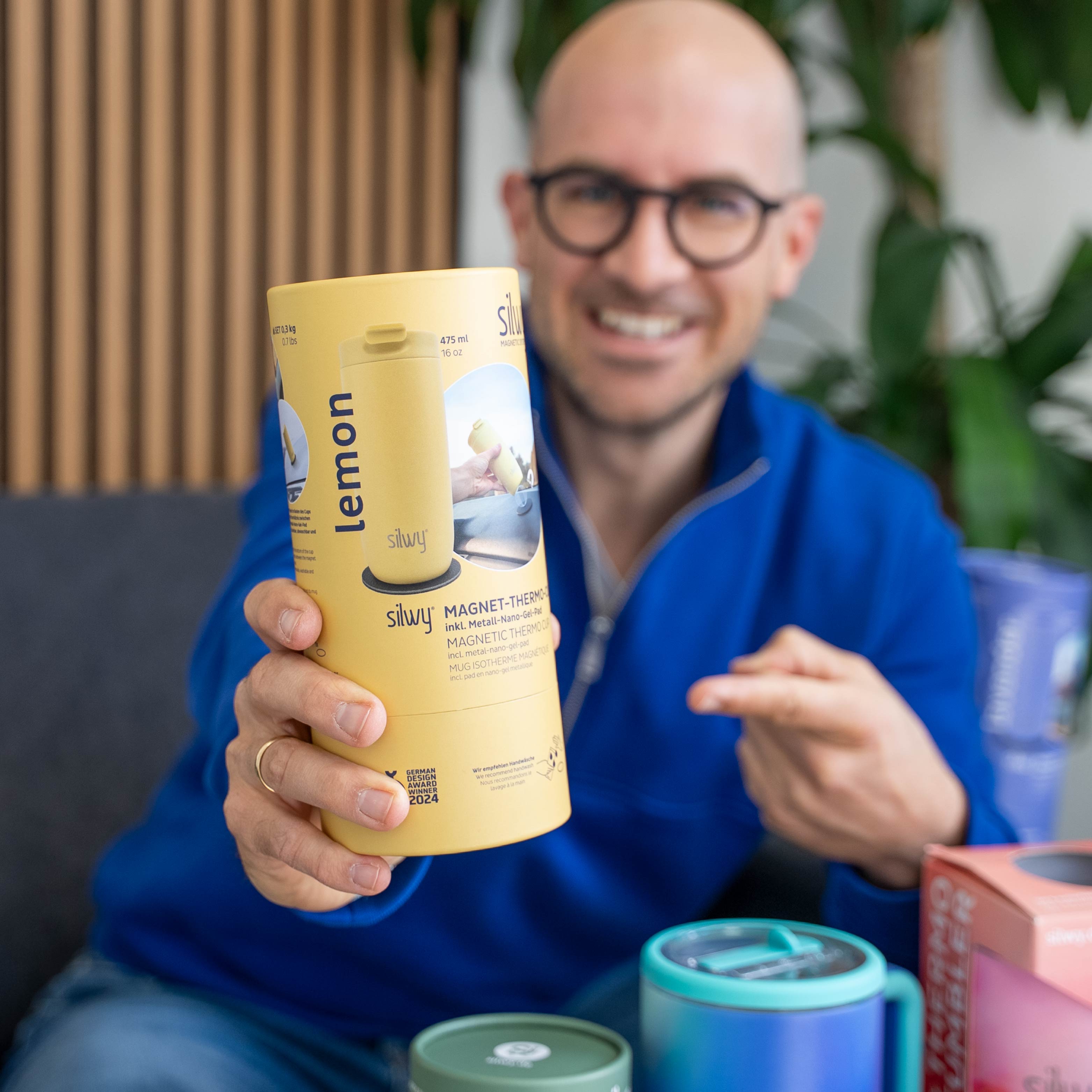 Magnet-Thermo-Cup LEMON