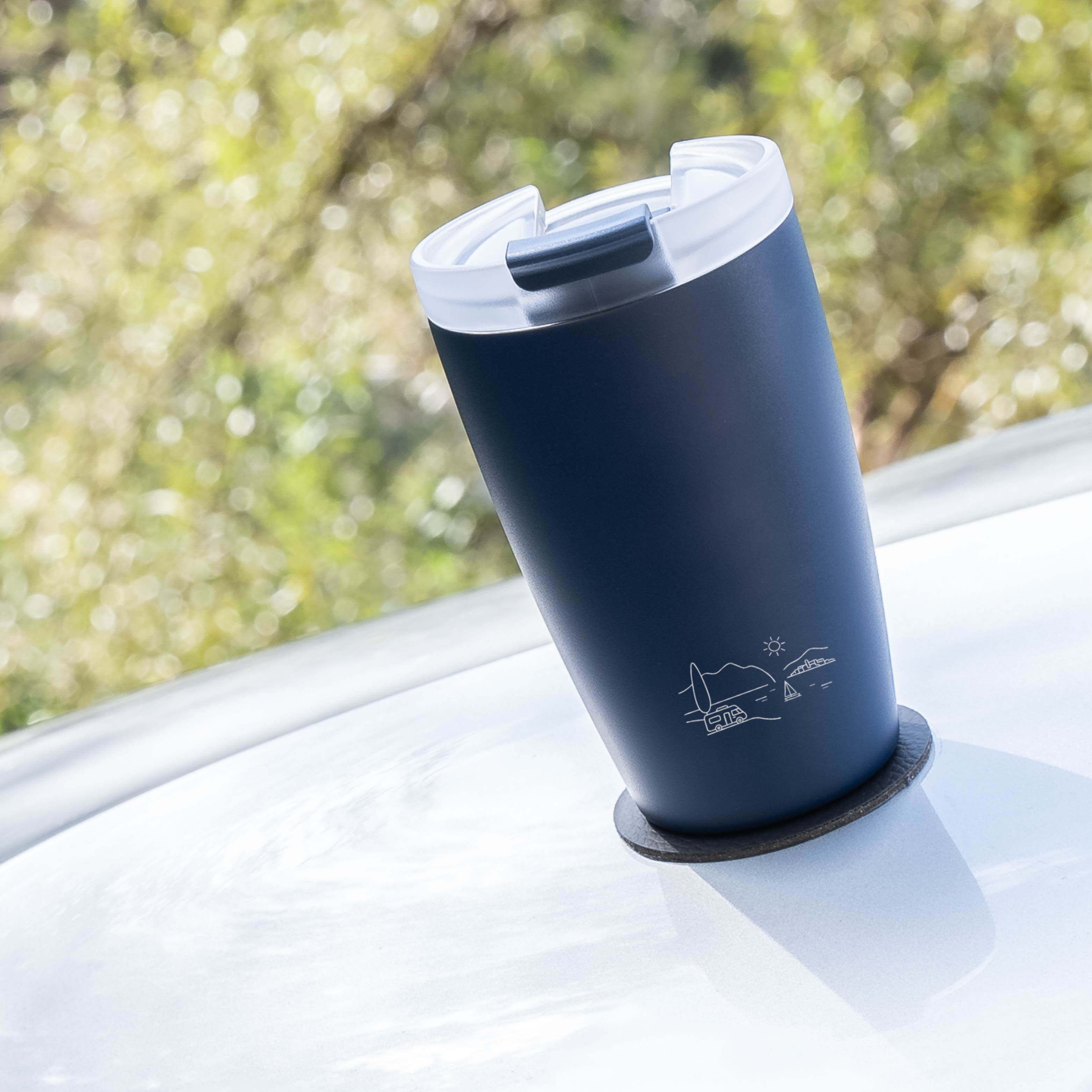 Magnet-Thermobecher MIDNIGHT LAGO