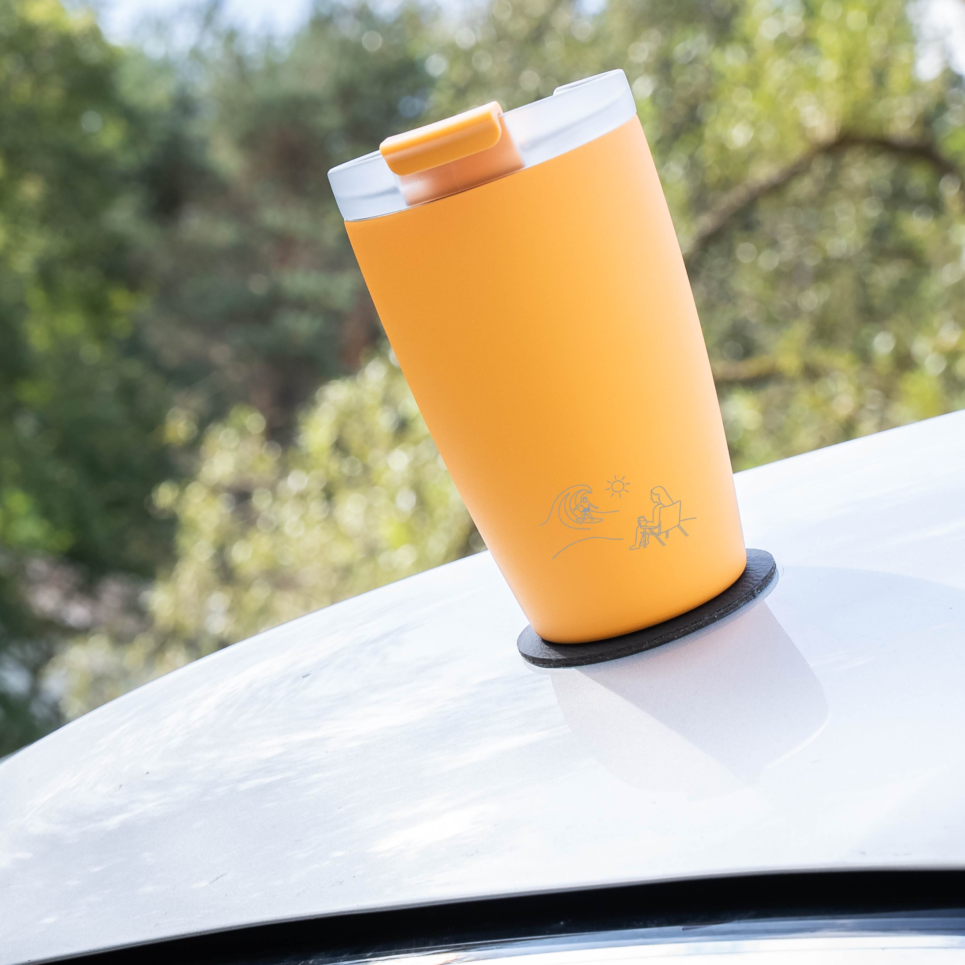 Magnet-Thermobecher SUNRISE MARE