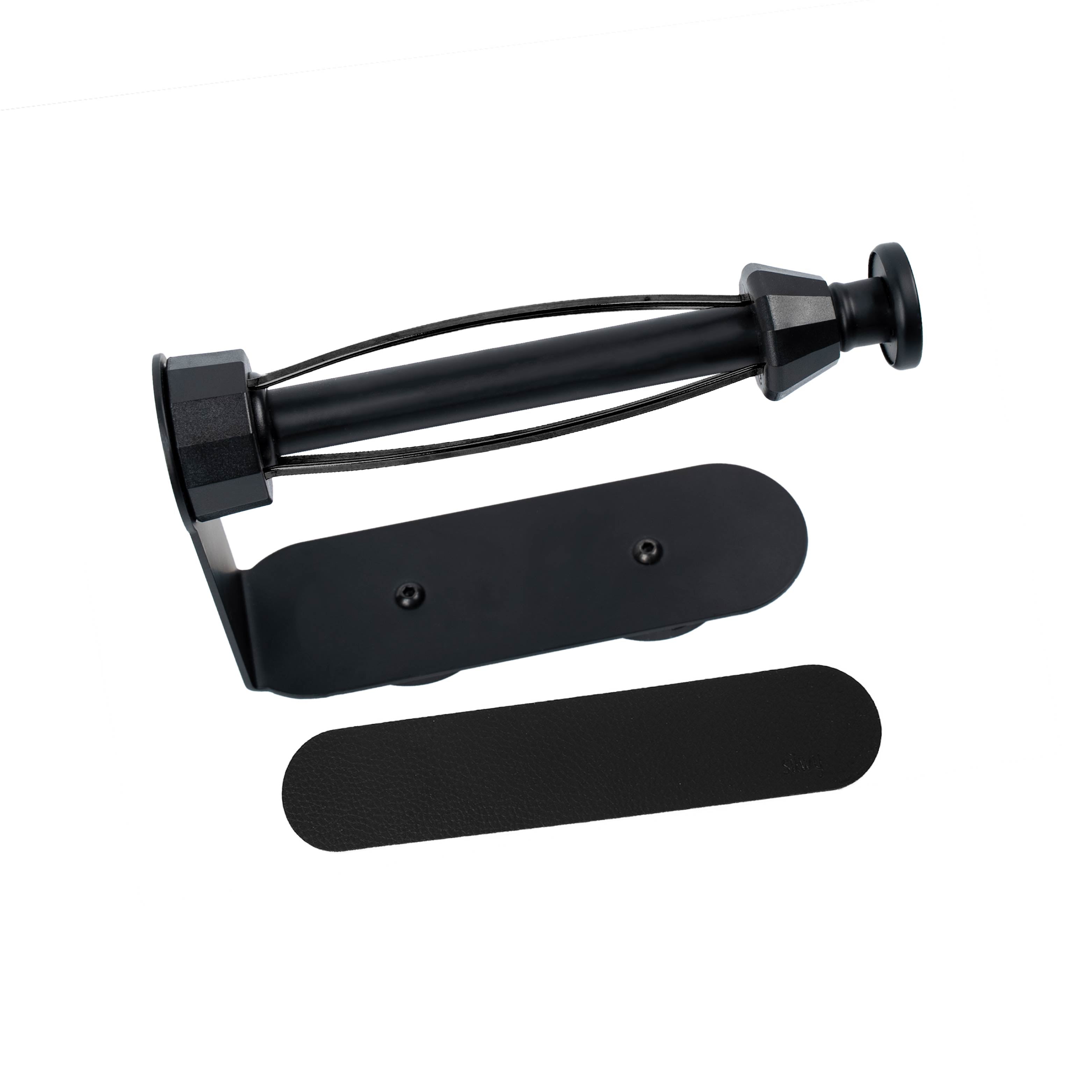 Toilettenpapierhalter mit Leiste Freisteller