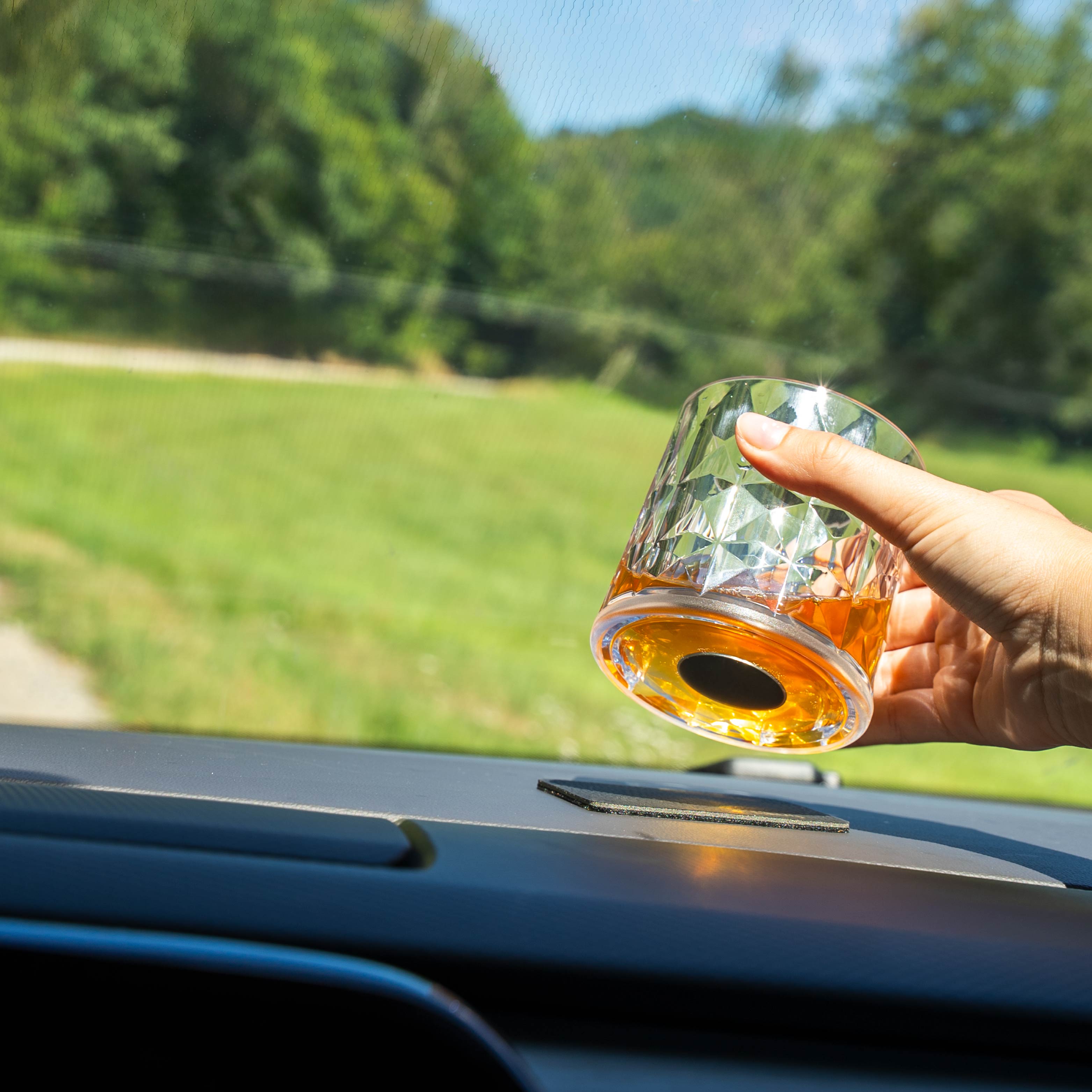 Verres en plastique aimantés TUMBLER TRANSPARENT