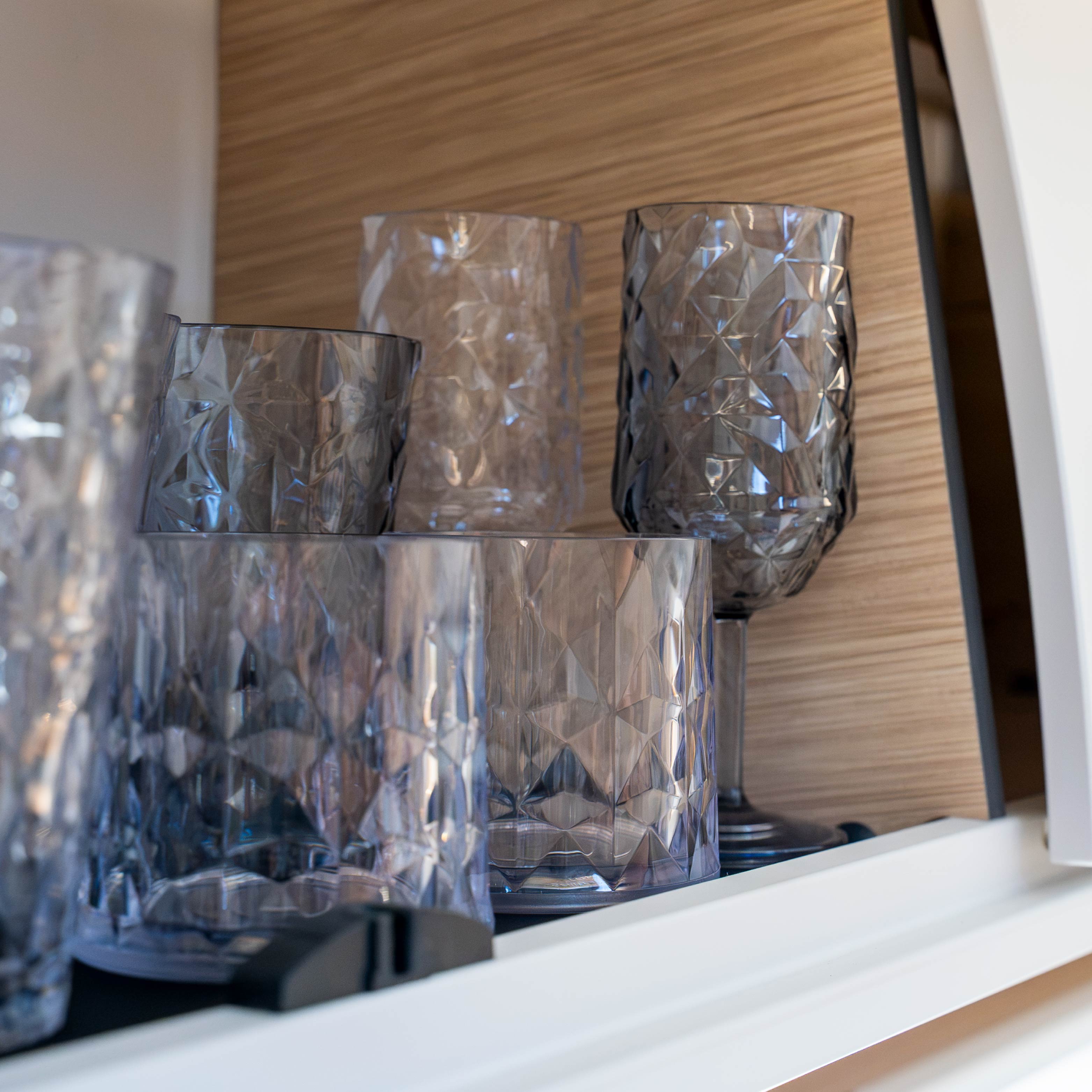 Verres en plastique aimantés TUMBLER TRANSPARENT