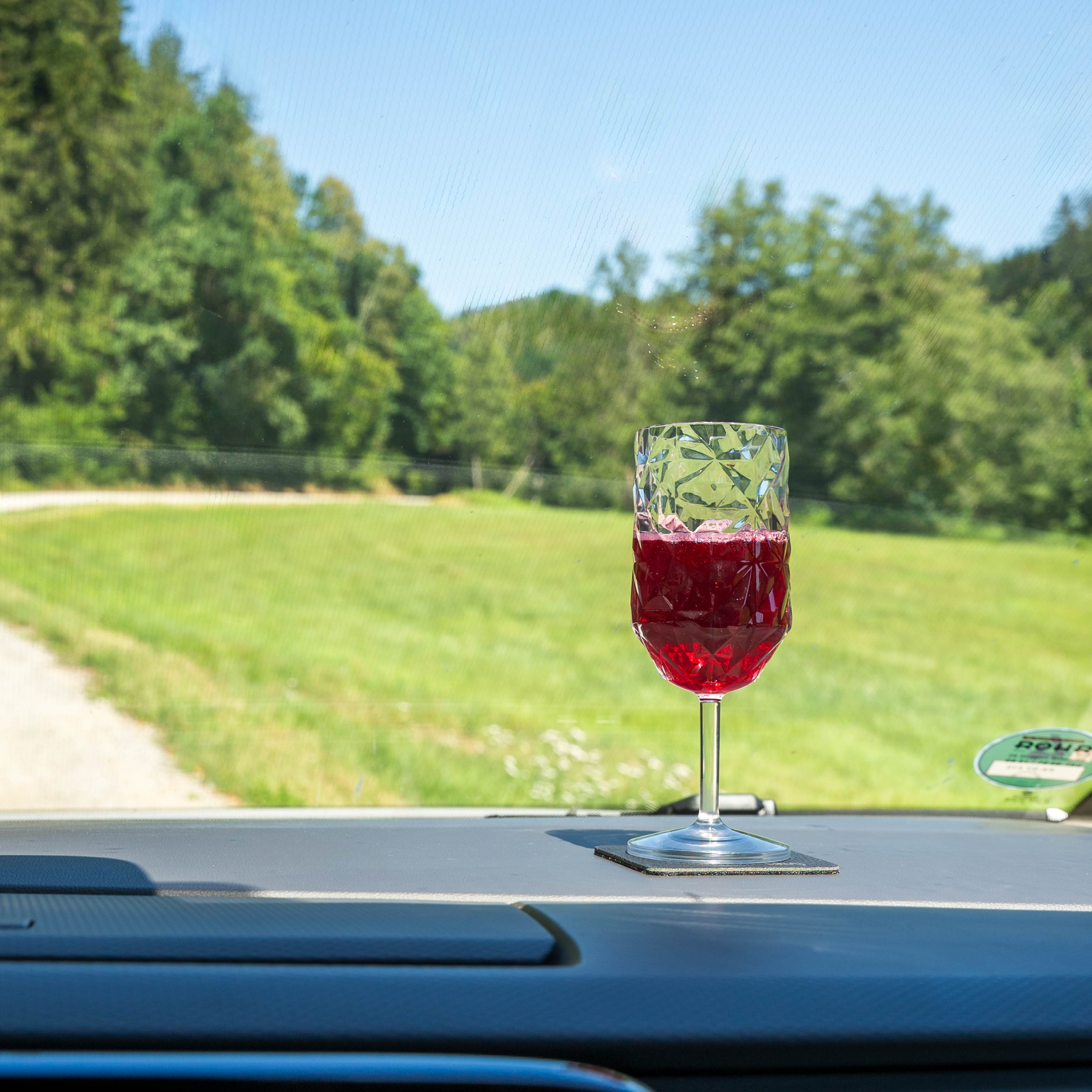 Verres en plastique aimantés WEIN CLEAR PRISMA