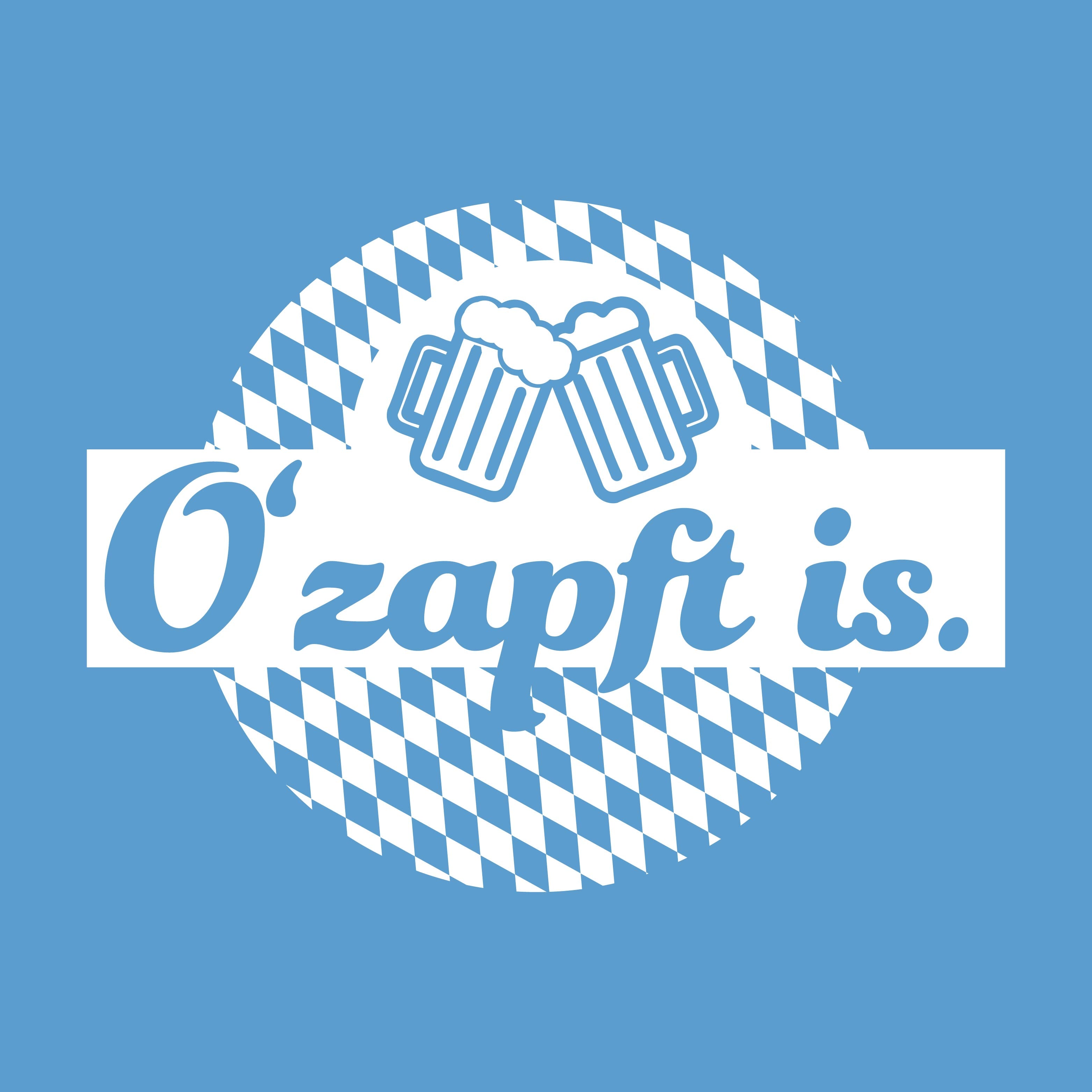 Magnet-Kristallglas WEIZENBIER O'ZAPFT IS