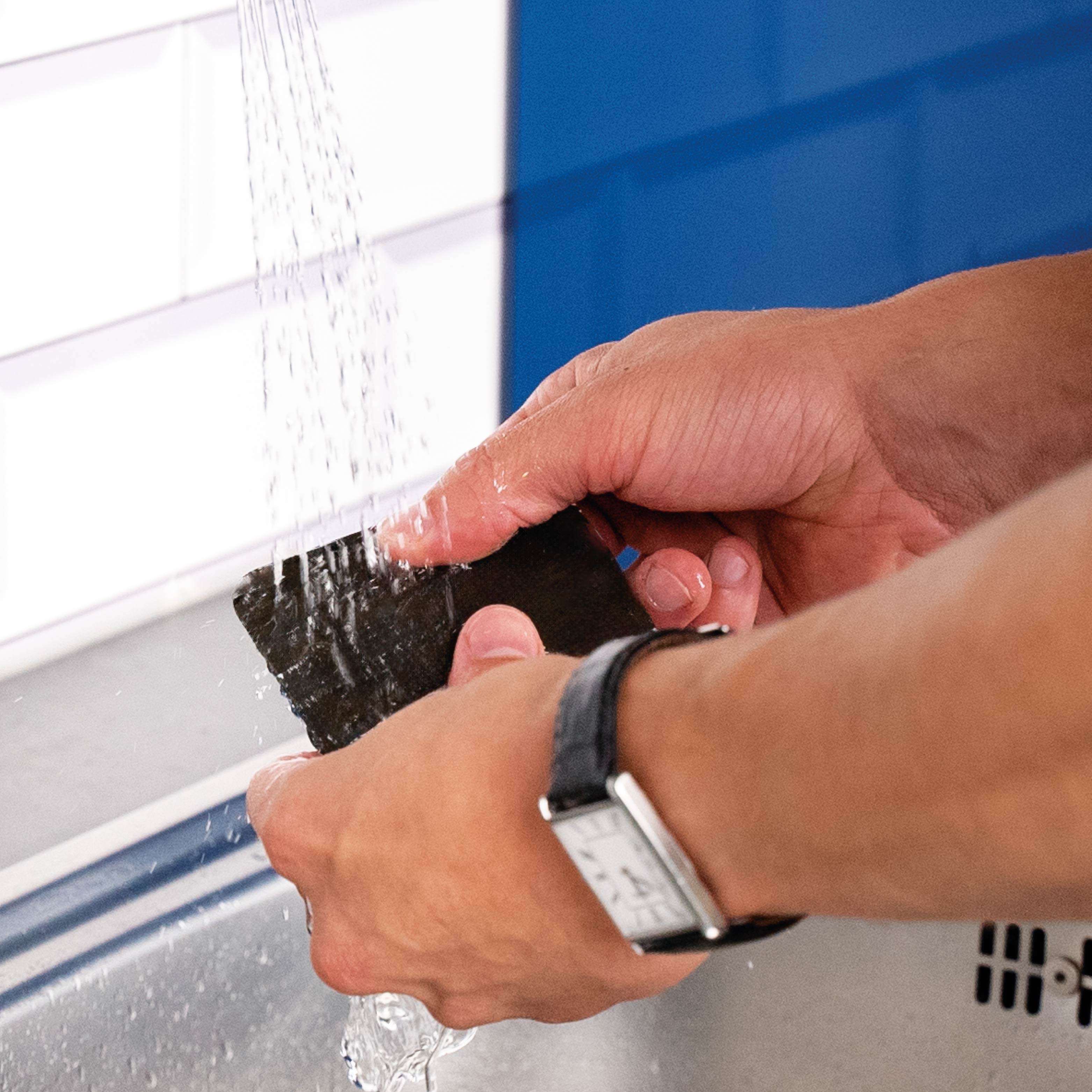 Metall-Nano-Gel-Pads (eckig) BEIGE