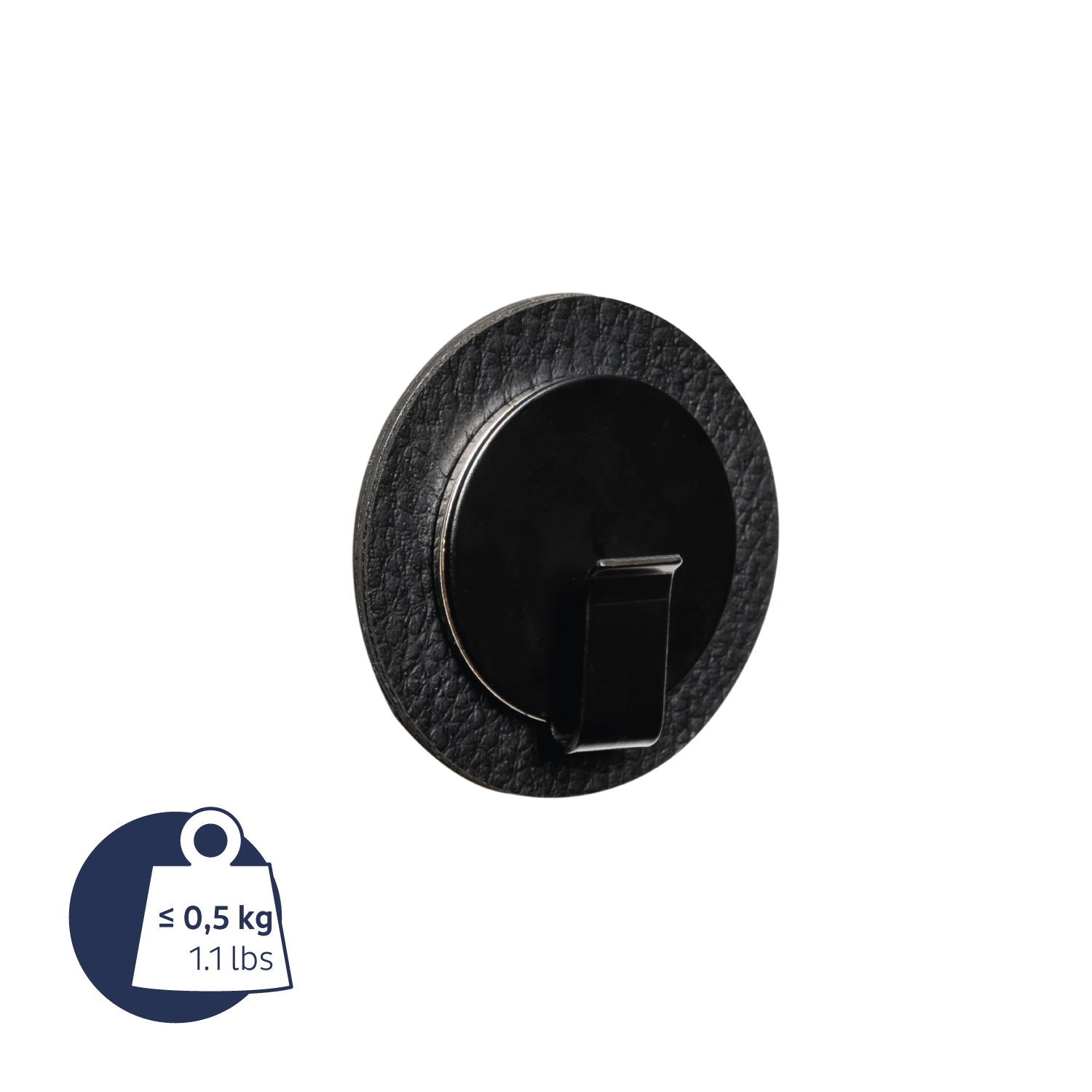 Magnet-Haken CLEVER BLACK inkl. Pad BLACK