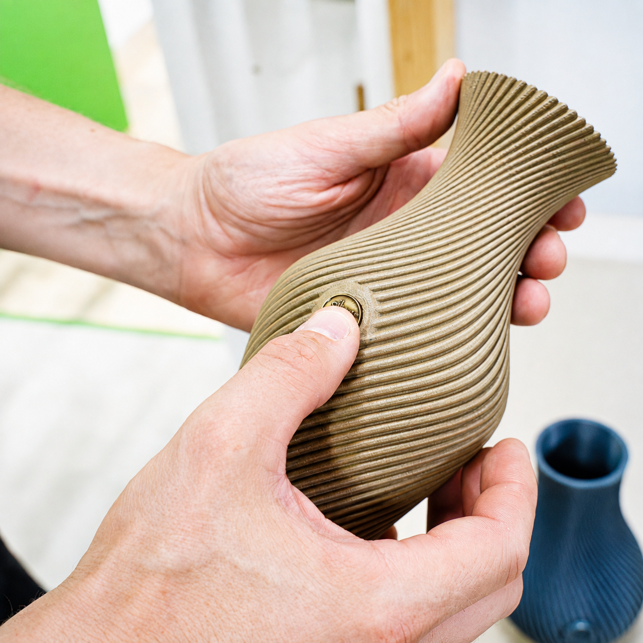 Vase magnétique FLOW SABLE DU DÉSERT